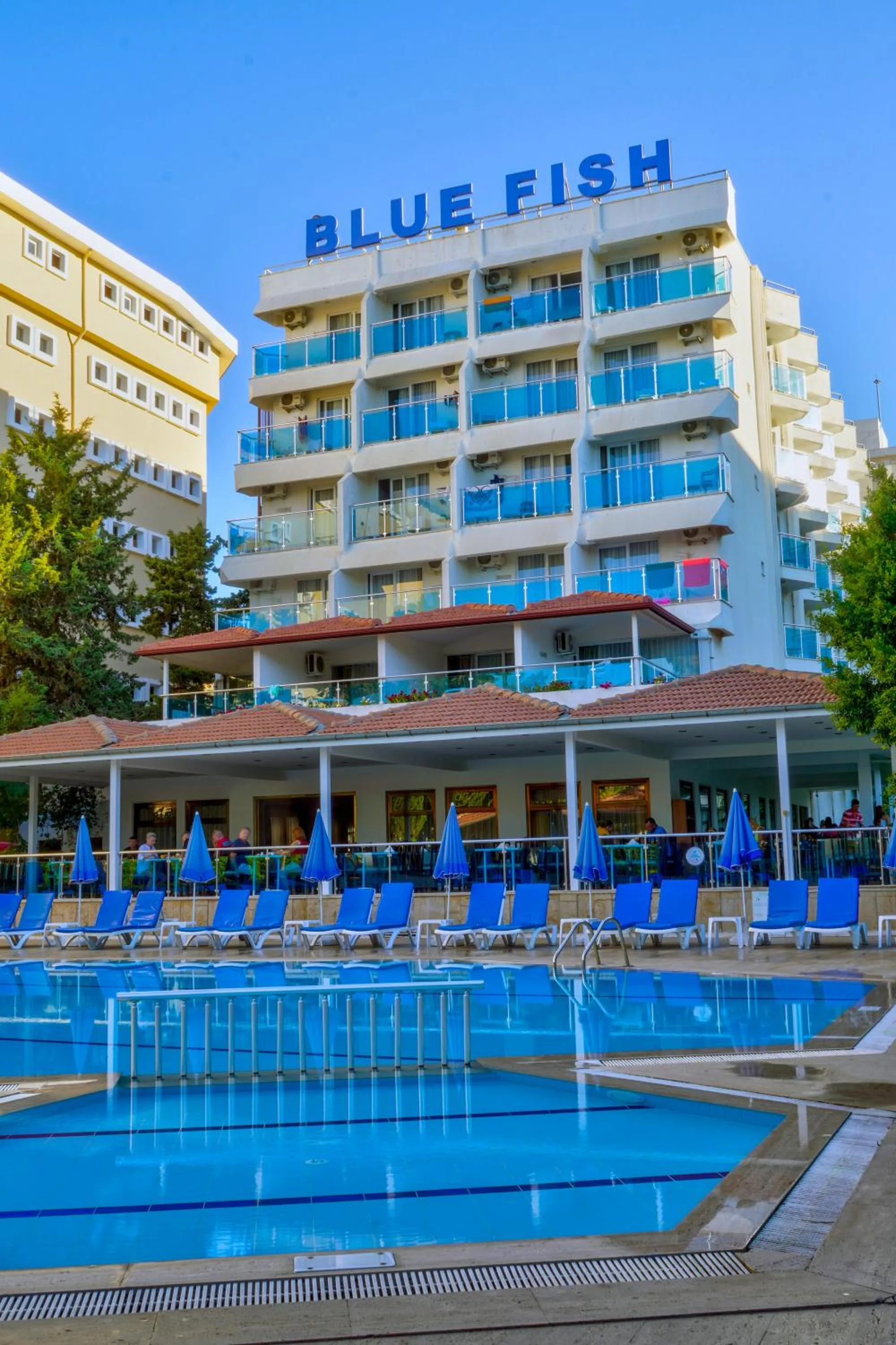 Property building in Blue Fish Hotel All Inclusive