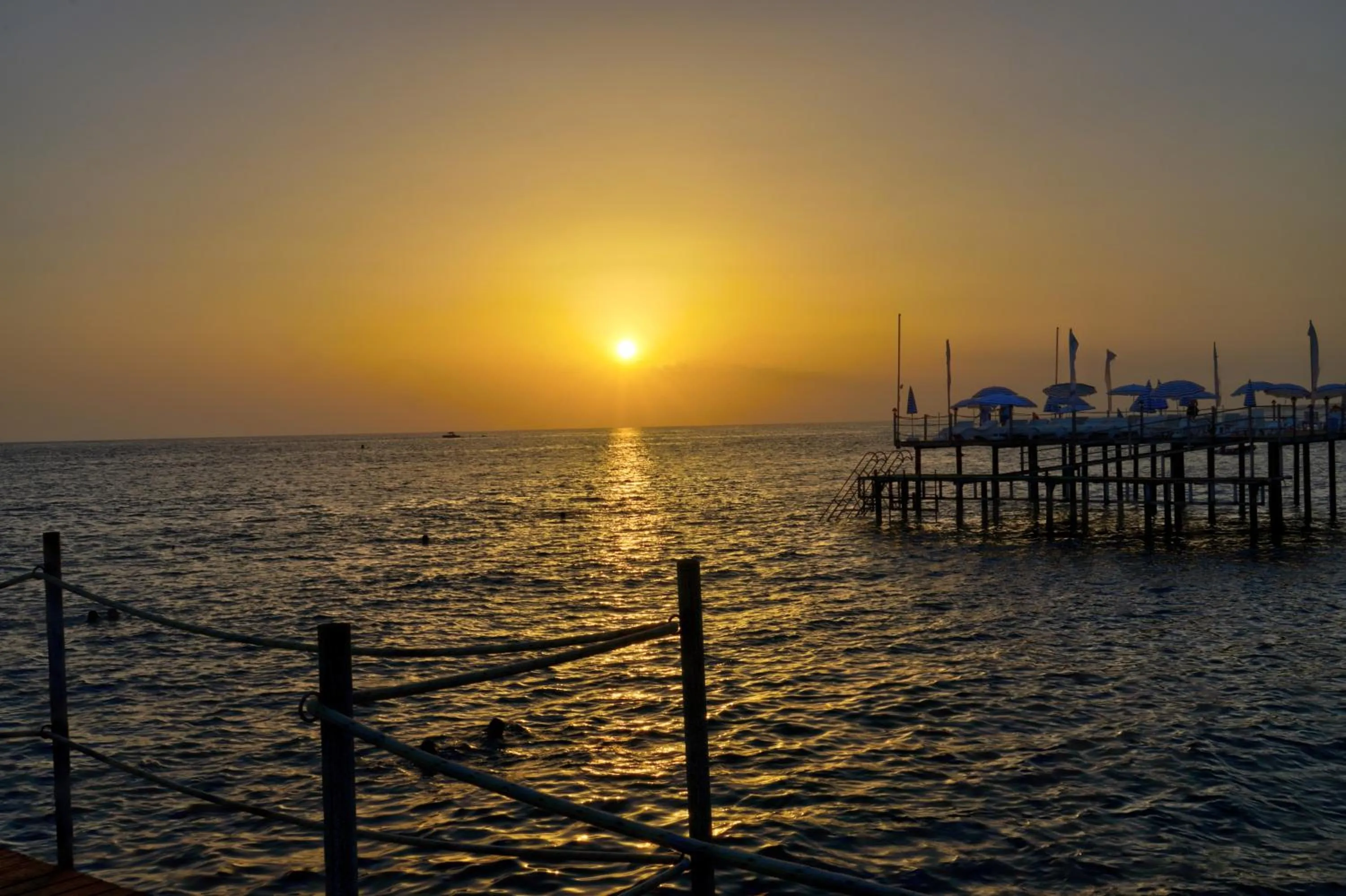 Sea view in Blue Fish Hotel All Inclusive