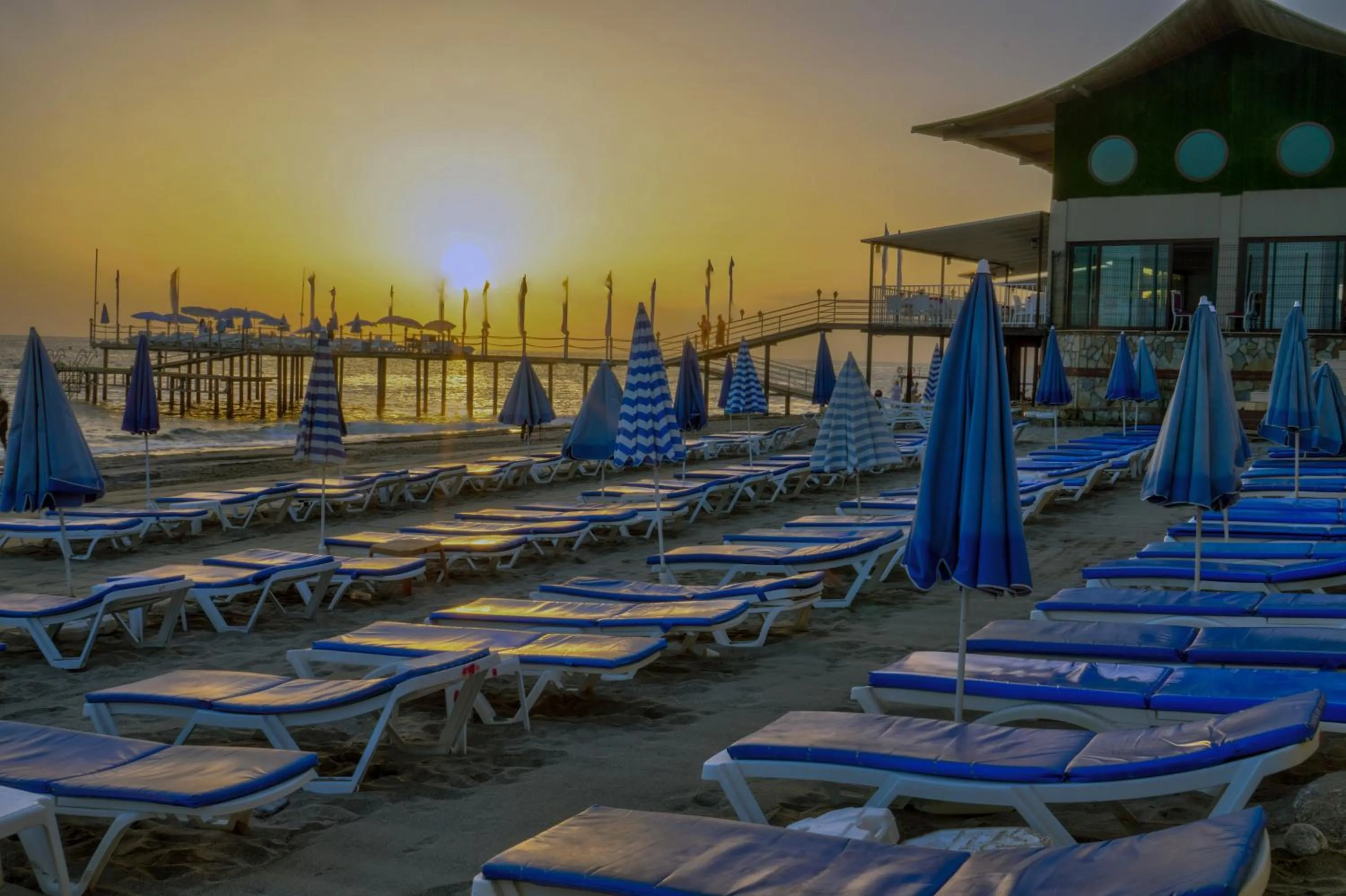 Beach in Blue Fish Hotel All Inclusive