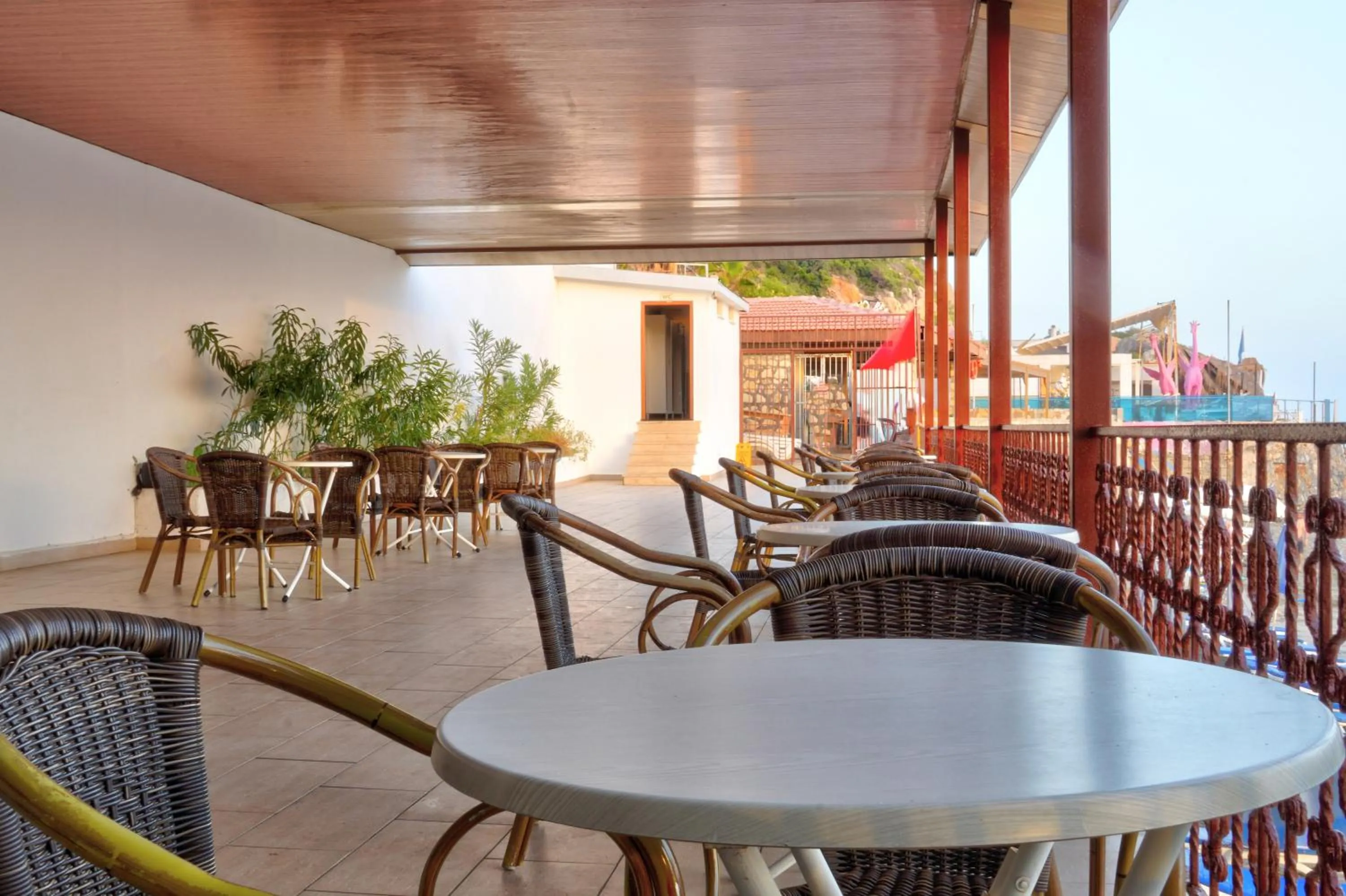 Dining area in Blue Fish Hotel All Inclusive