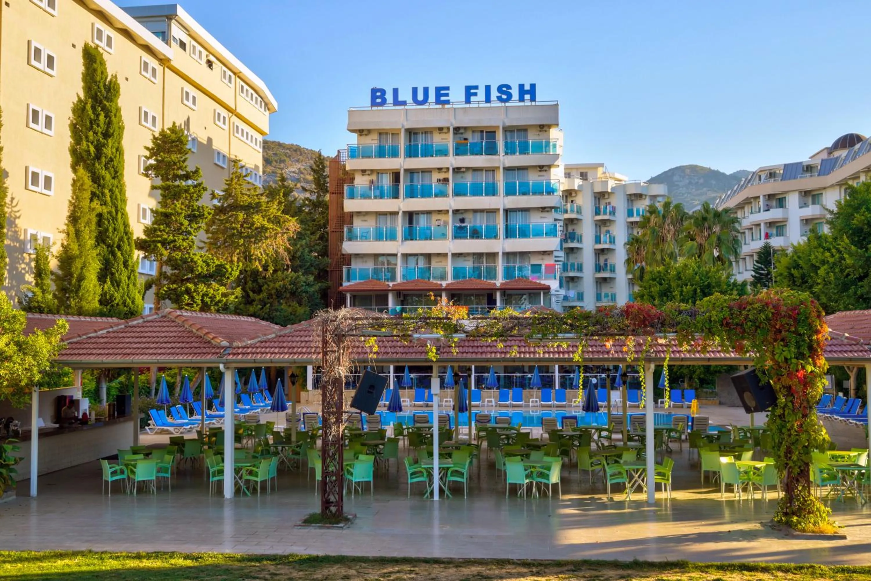 Property building in Blue Fish Hotel All Inclusive