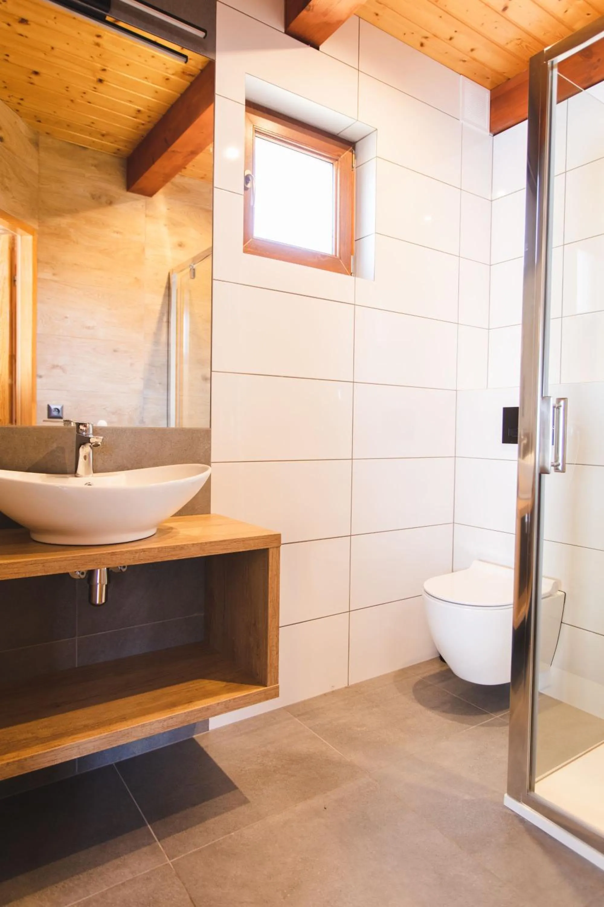 Shower in Domki Ania