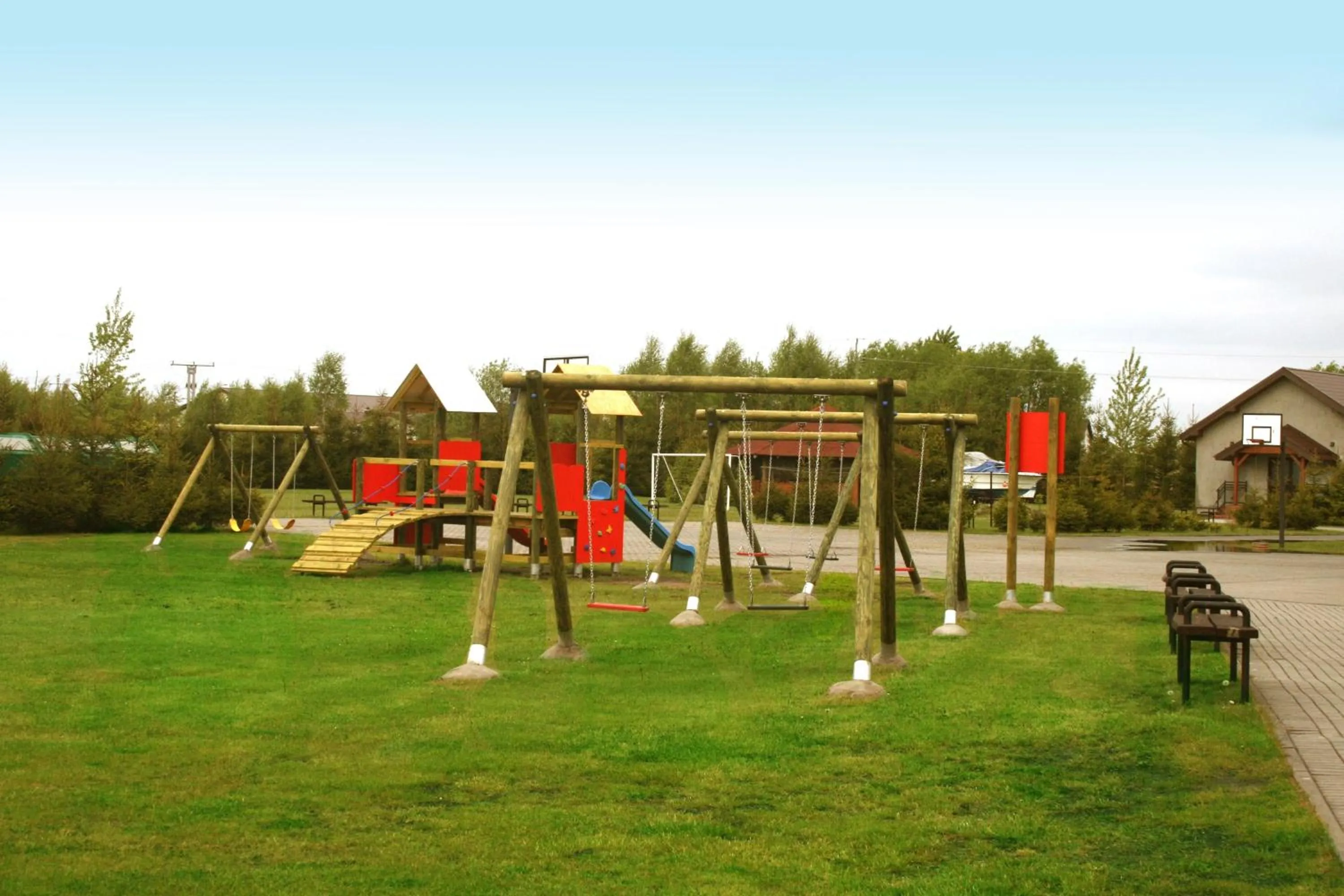 Children play ground in Domki Ania