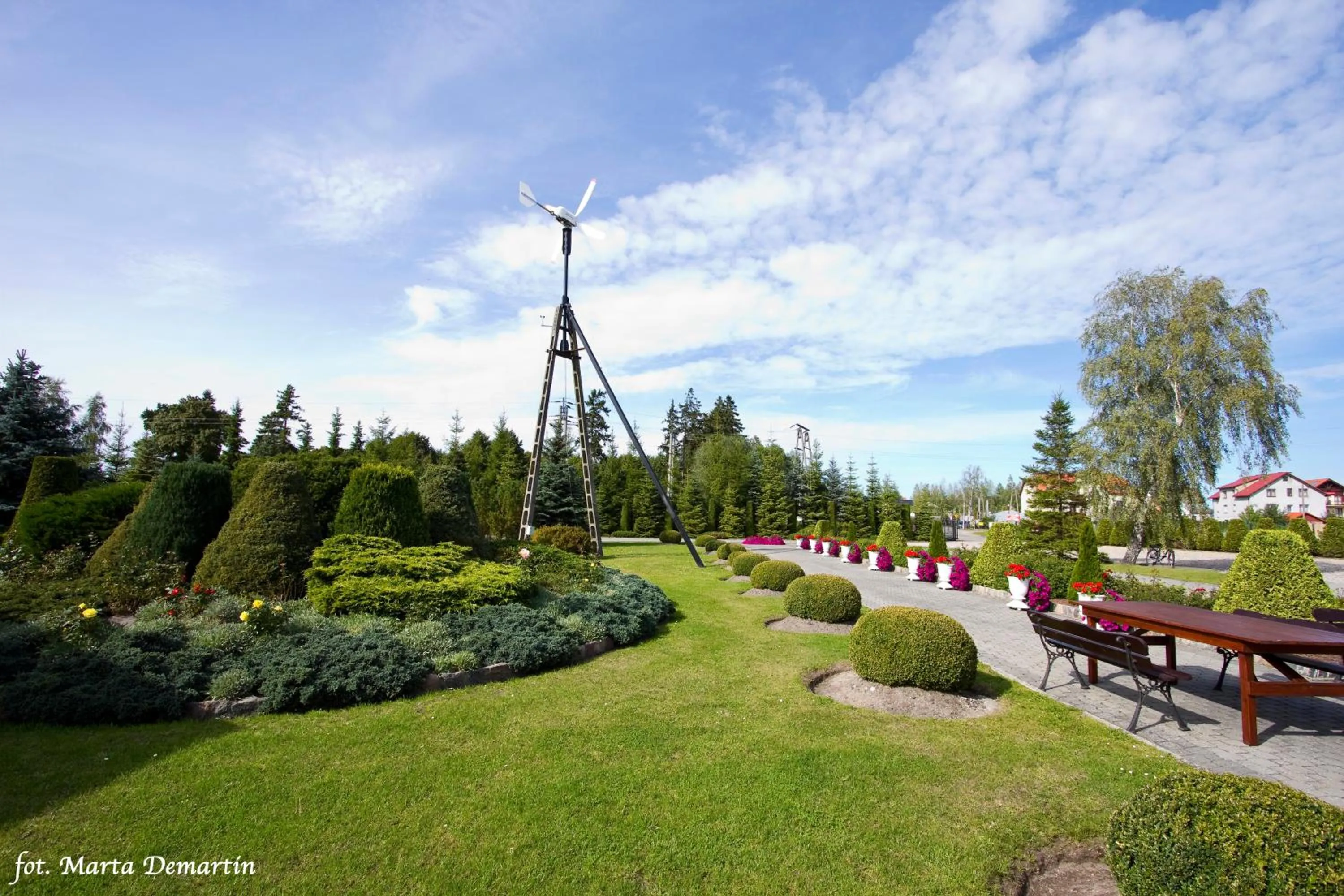 Garden in Domki Ania