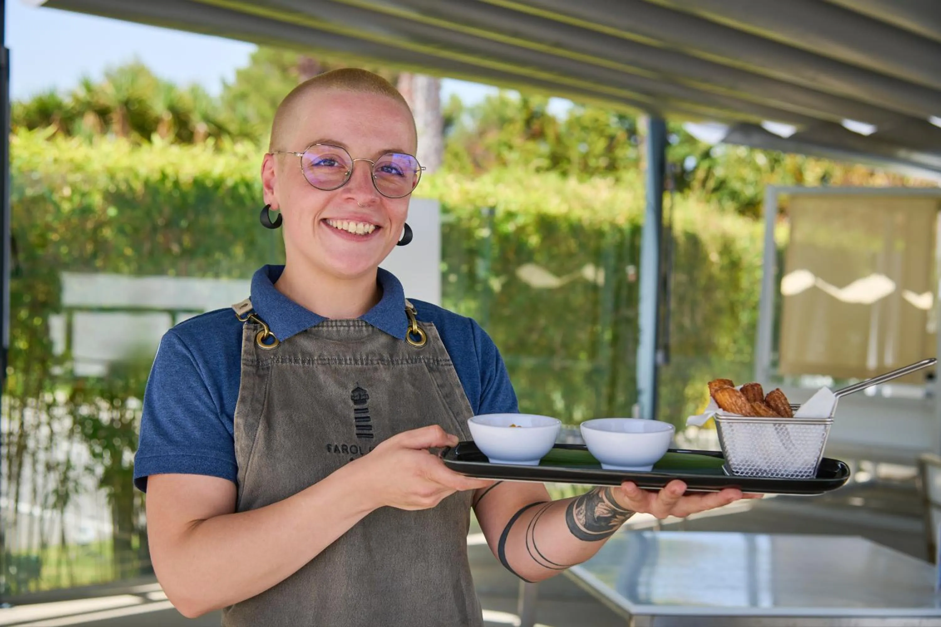 Staff in Farol Hotel