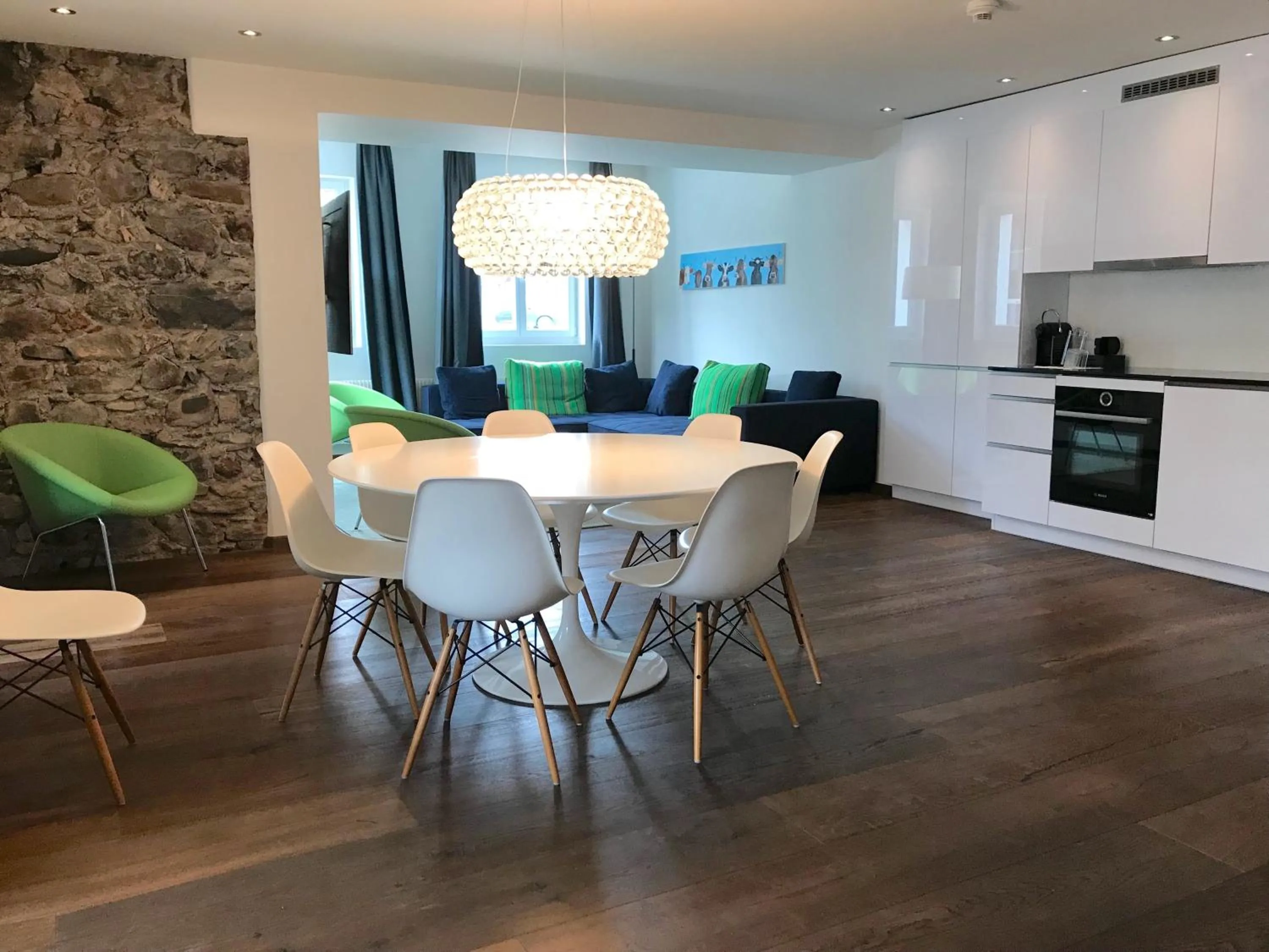 Kitchen or kitchenette in Hotel Sternen