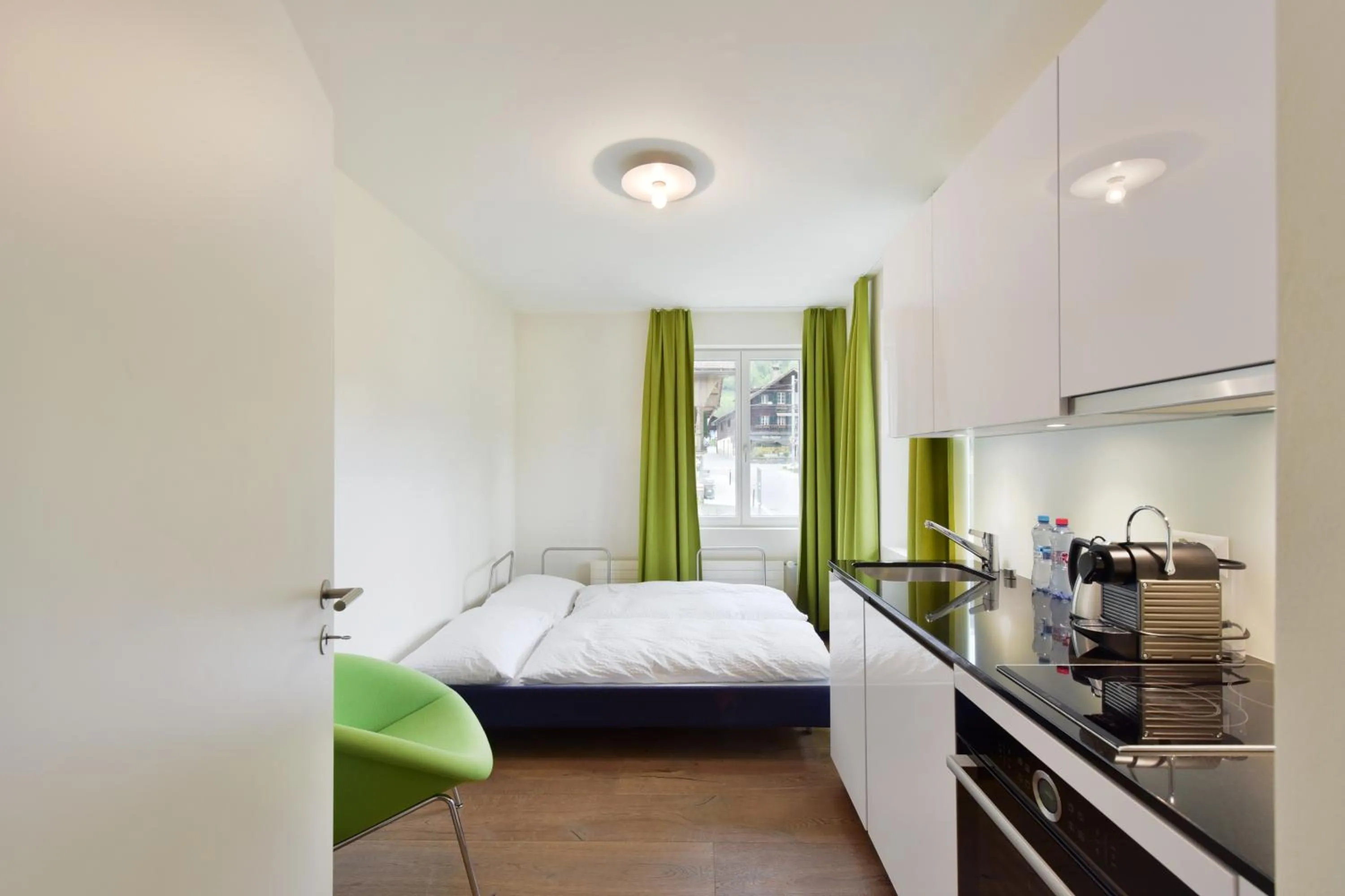 Bed in Hotel Sternen