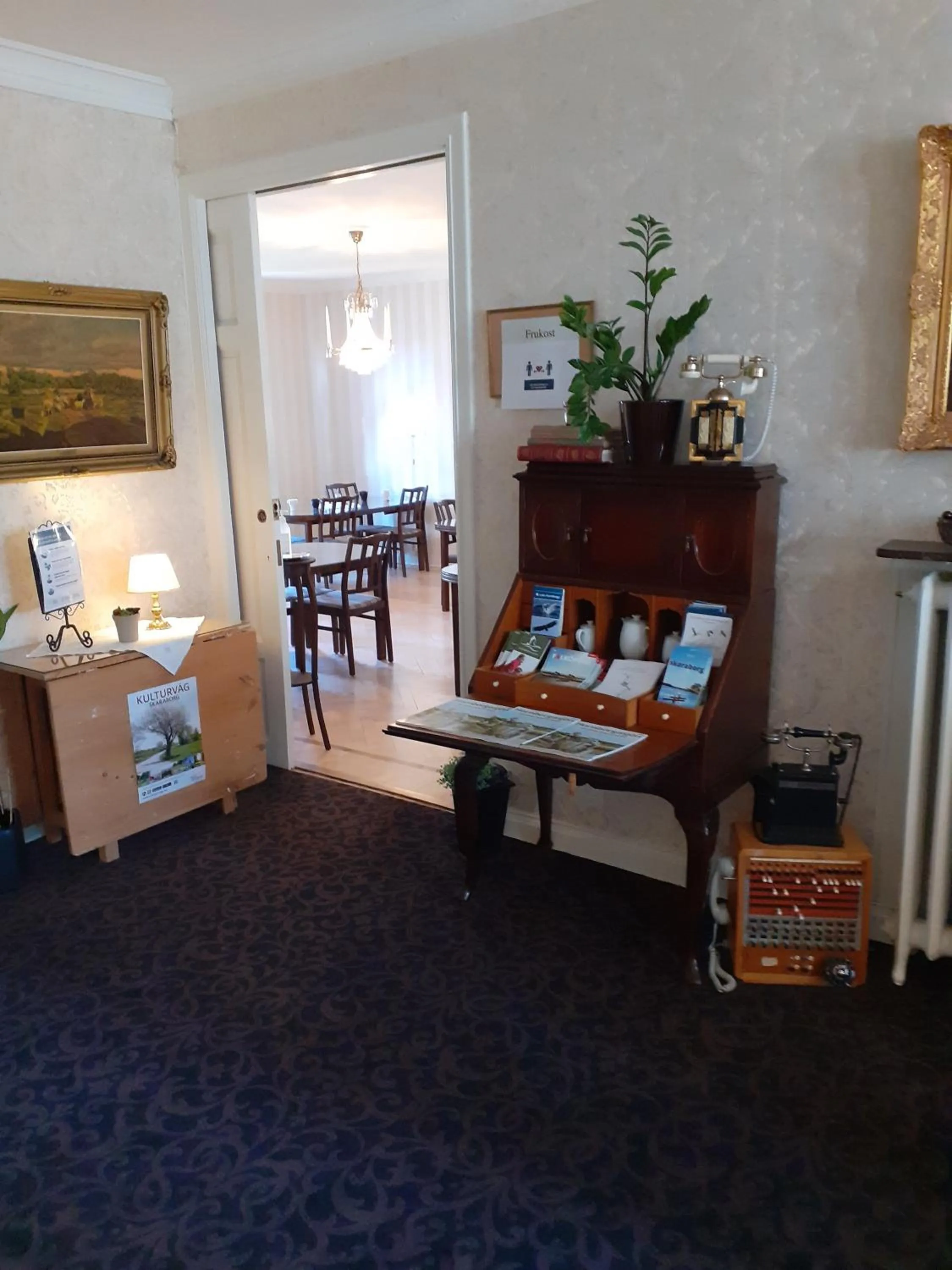 Lobby or reception in Hotell S:t Olof