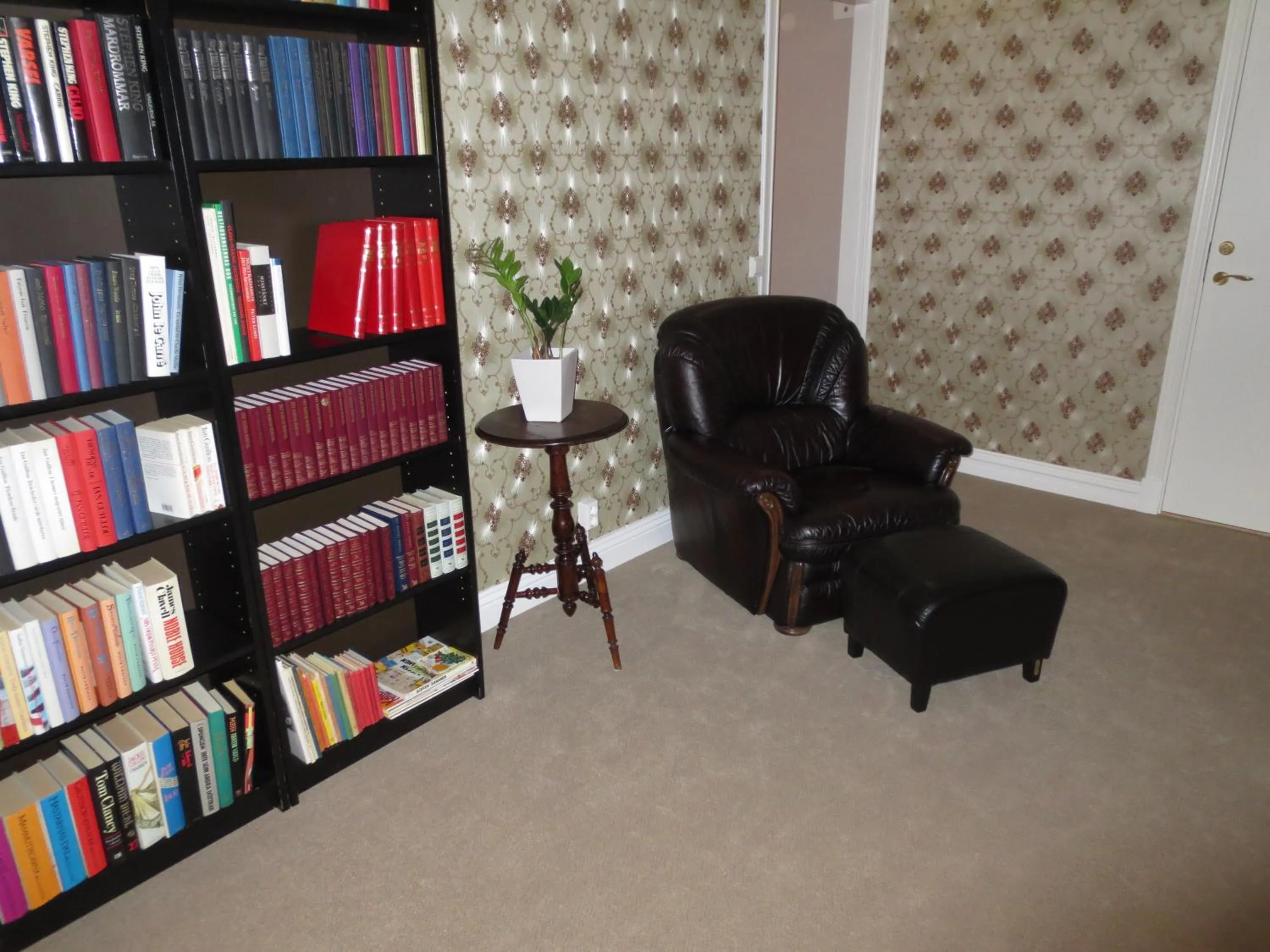 Library in Hotell S:t Olof