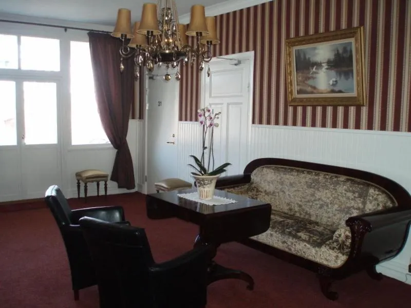 Communal lounge/ TV room in Hotell S:t Olof