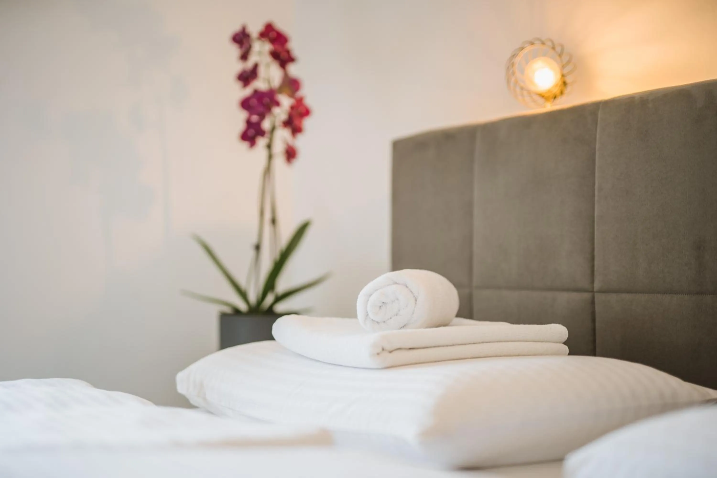 Decorative detail, Bed in Villa Borgo B&B