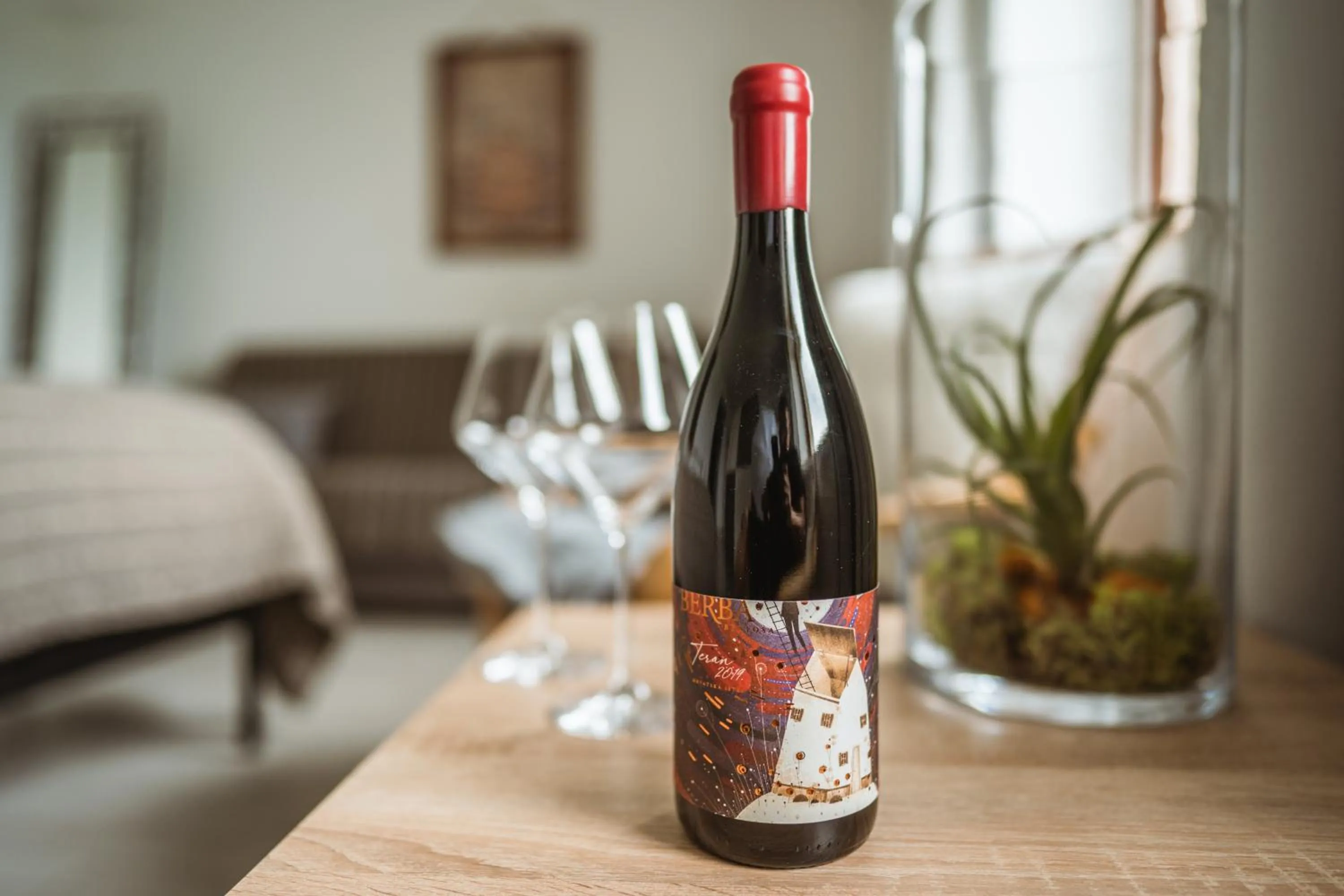 Decorative detail in Villa Borgo B&B