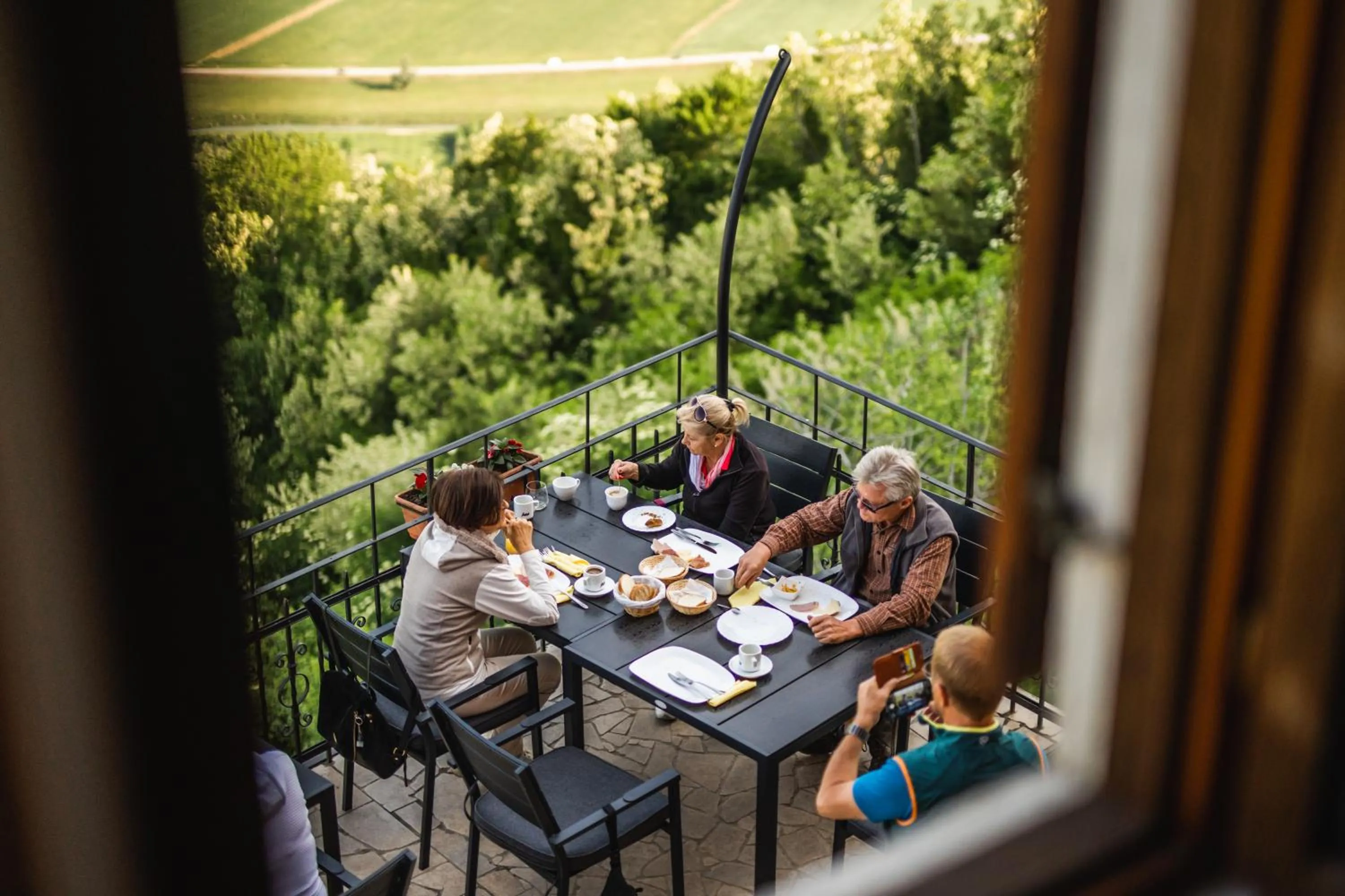 Balcony/Terrace in Villa Borgo B&B