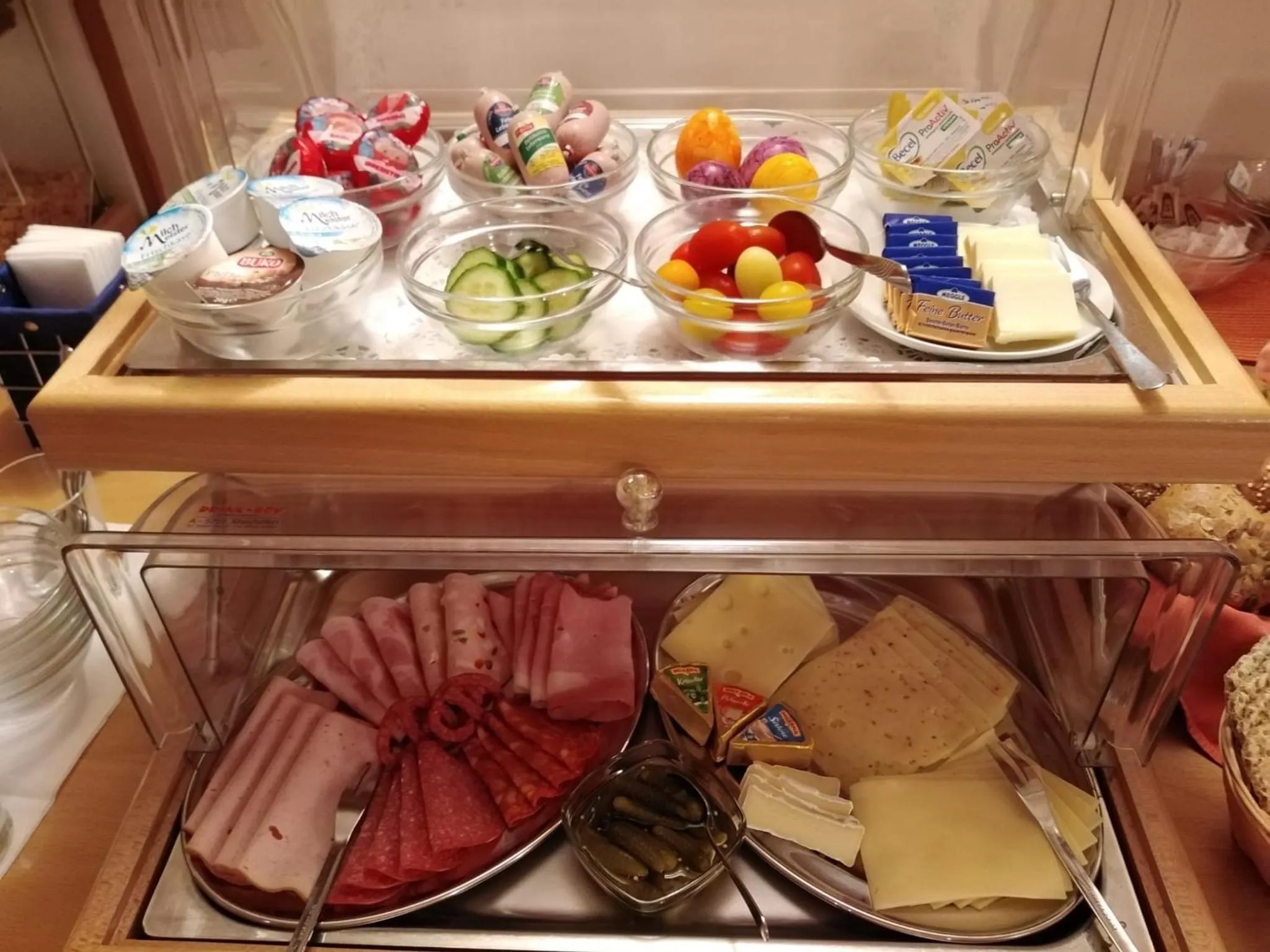 Breakfast in Hotel Garni Haus zum Gutenberg