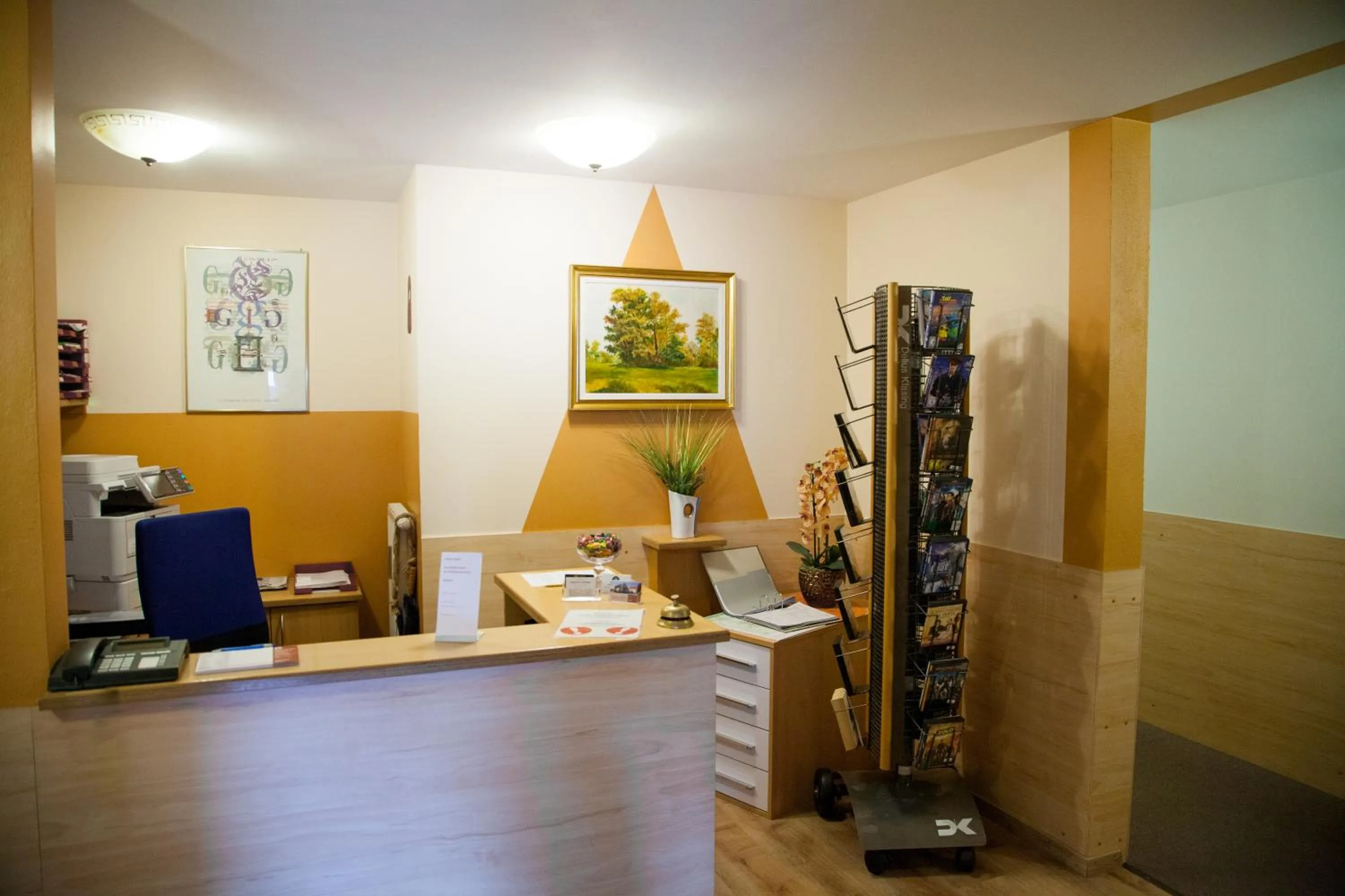 Lobby or reception in Hotel Garni Haus zum Gutenberg