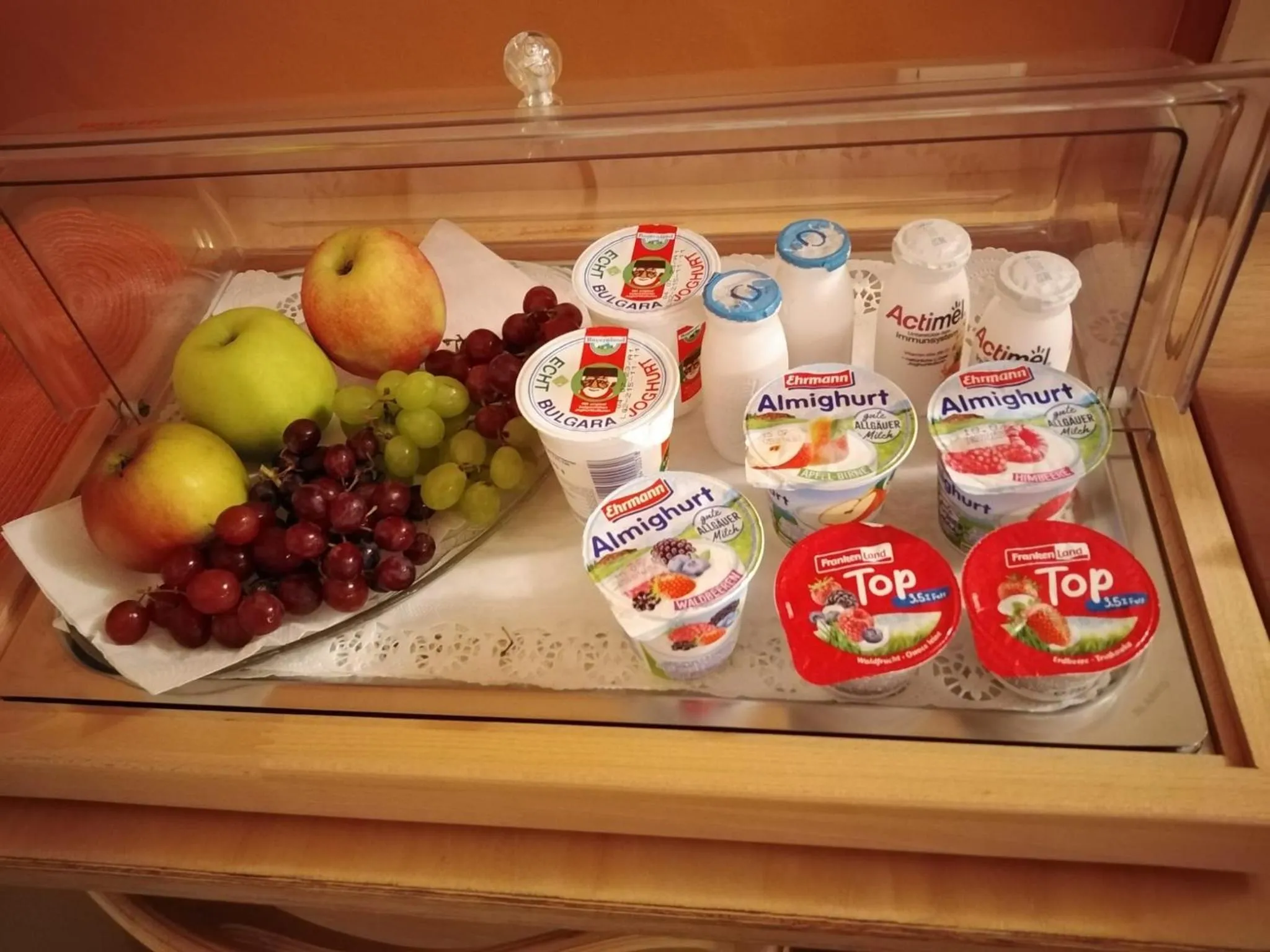 Food and drinks in Hotel Garni Haus zum Gutenberg