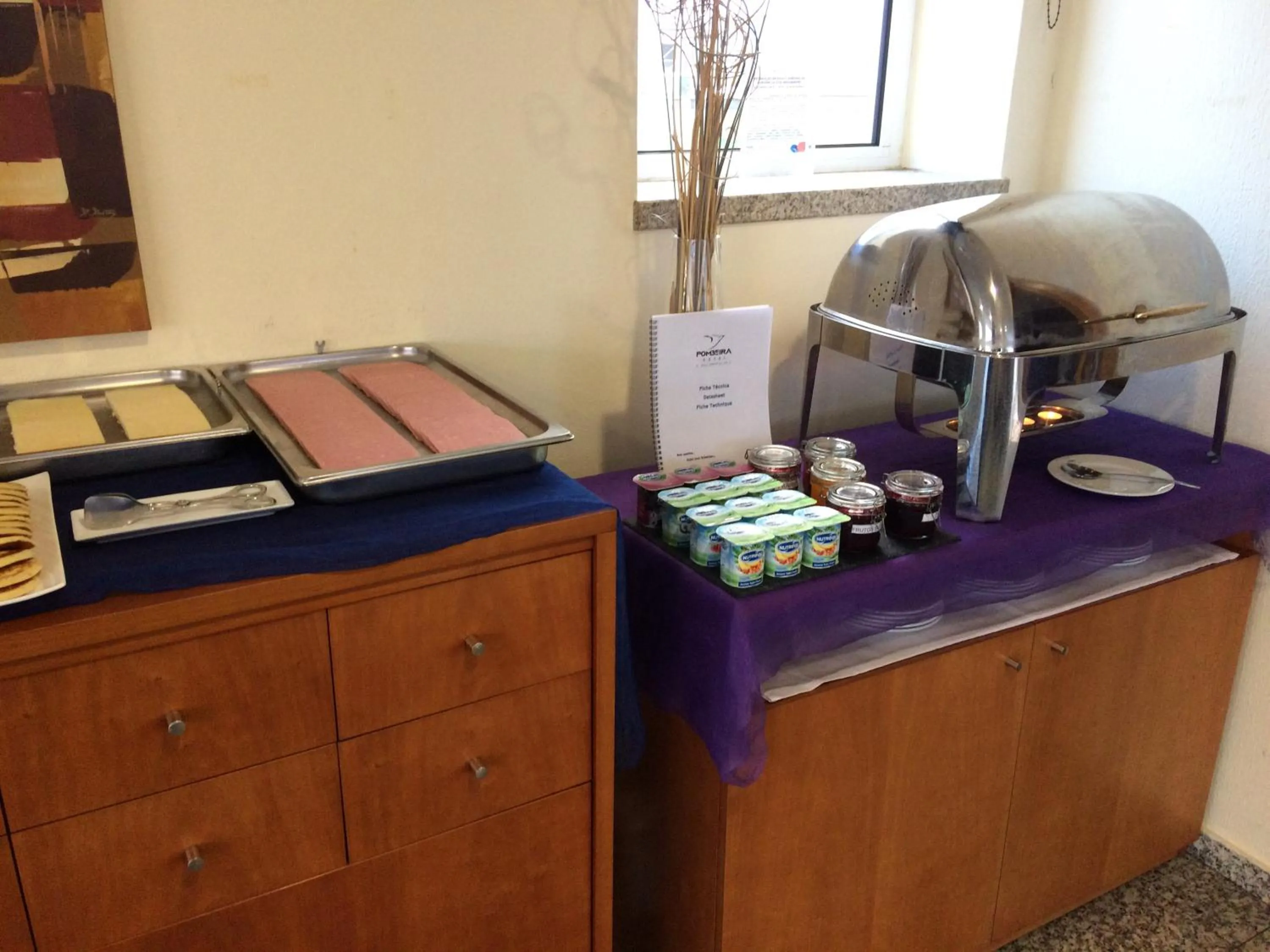 Food close-up in Hotel Pombeira