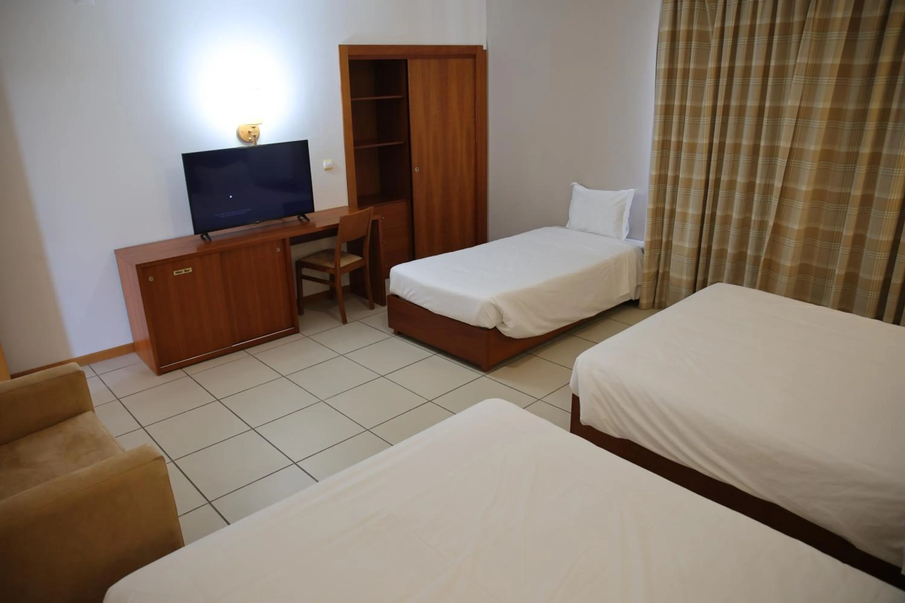 Bed in Hotel Pombeira