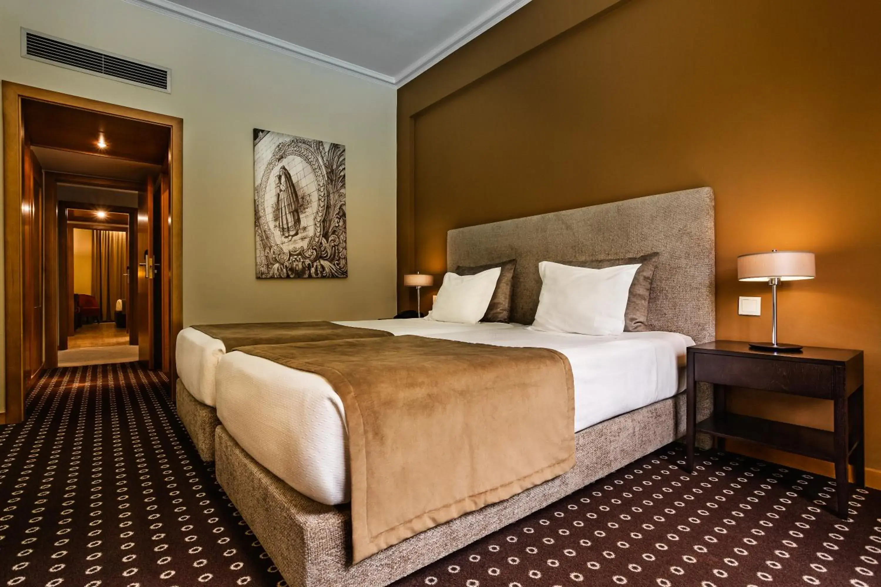 Twin Room in Grão Vasco - Historic Hotel and SPA Twin Room in Grão Vasco - Historic Hotel and SPA