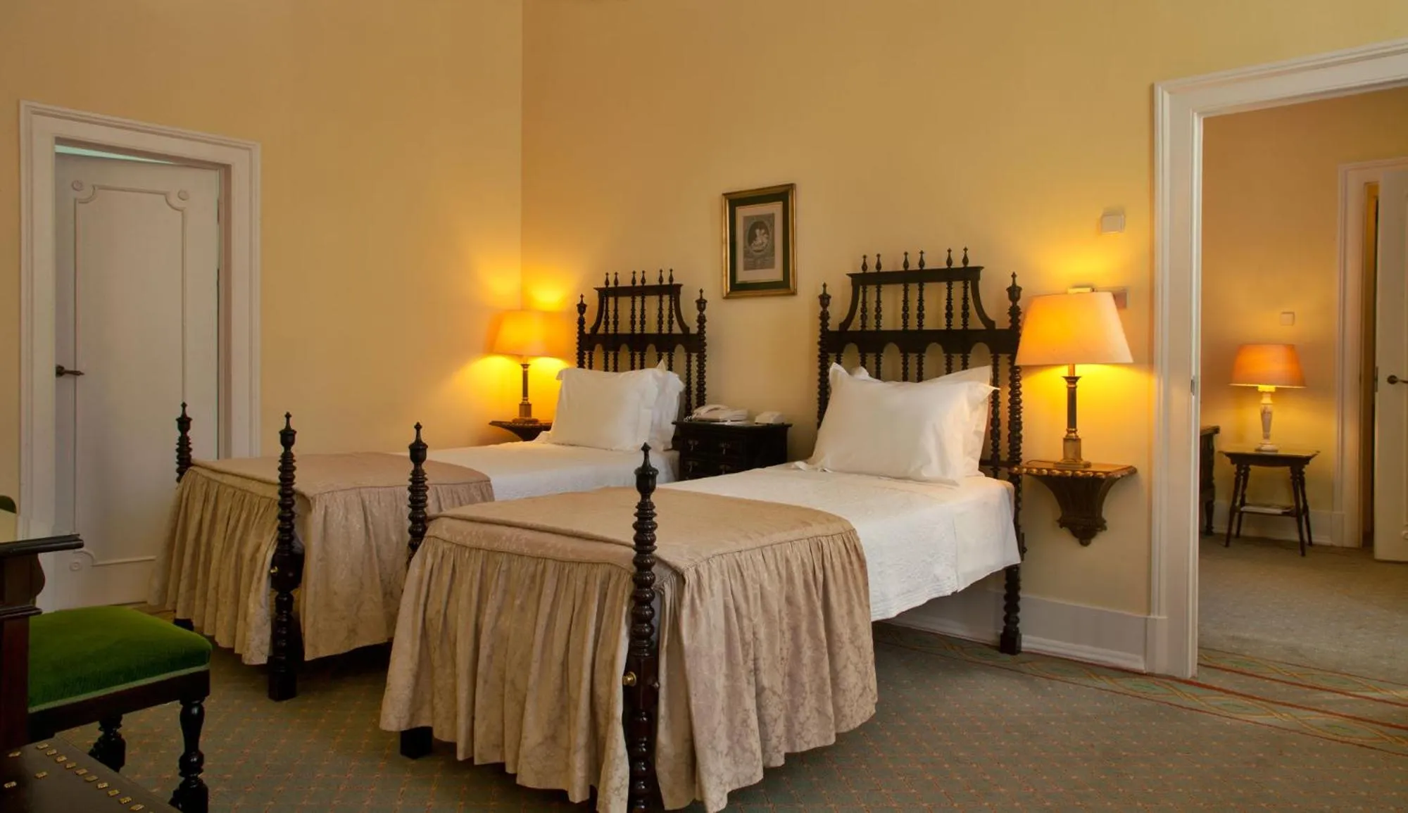 Bed in Hotel Avenida Palace