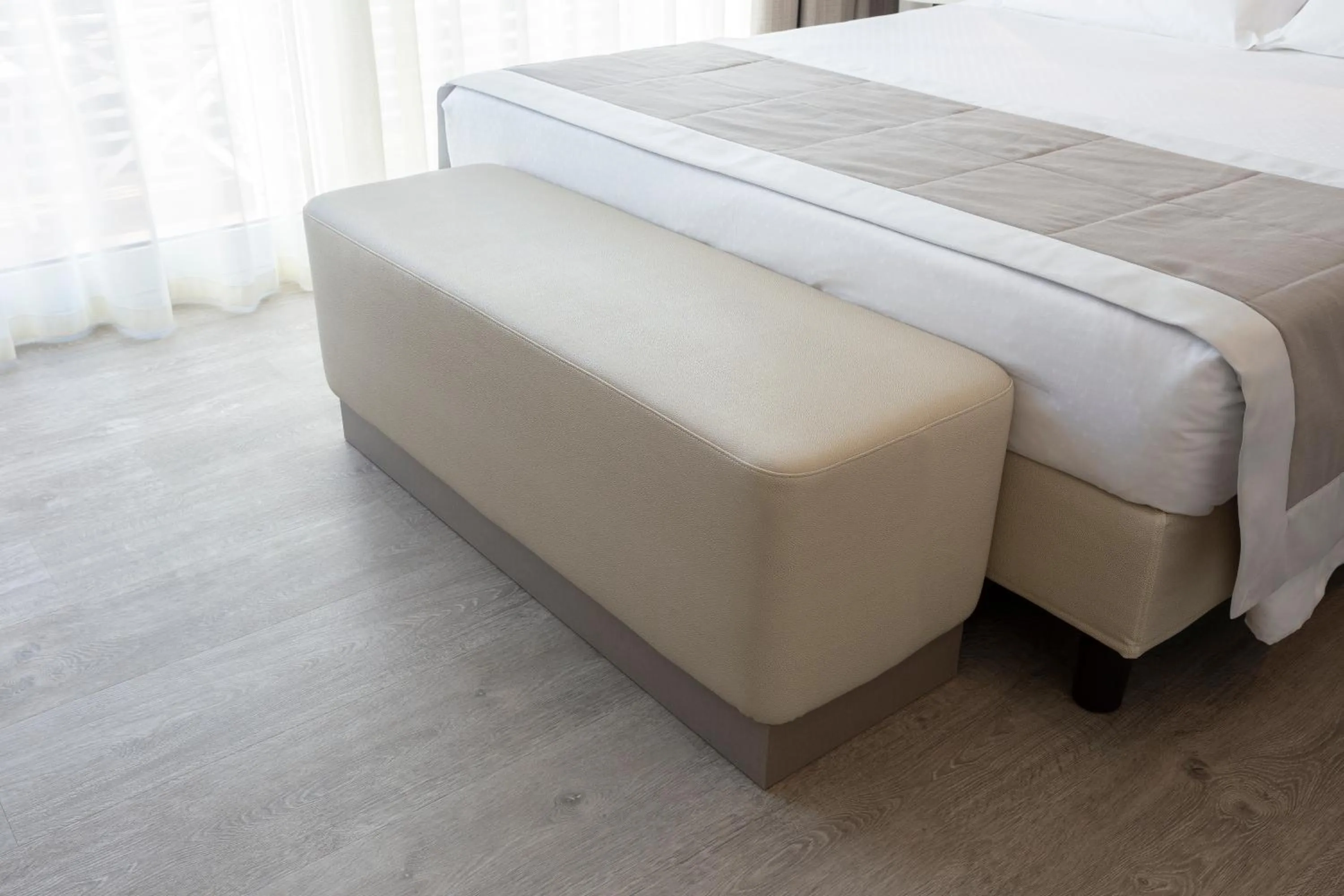 Bed in Hotel Doriana