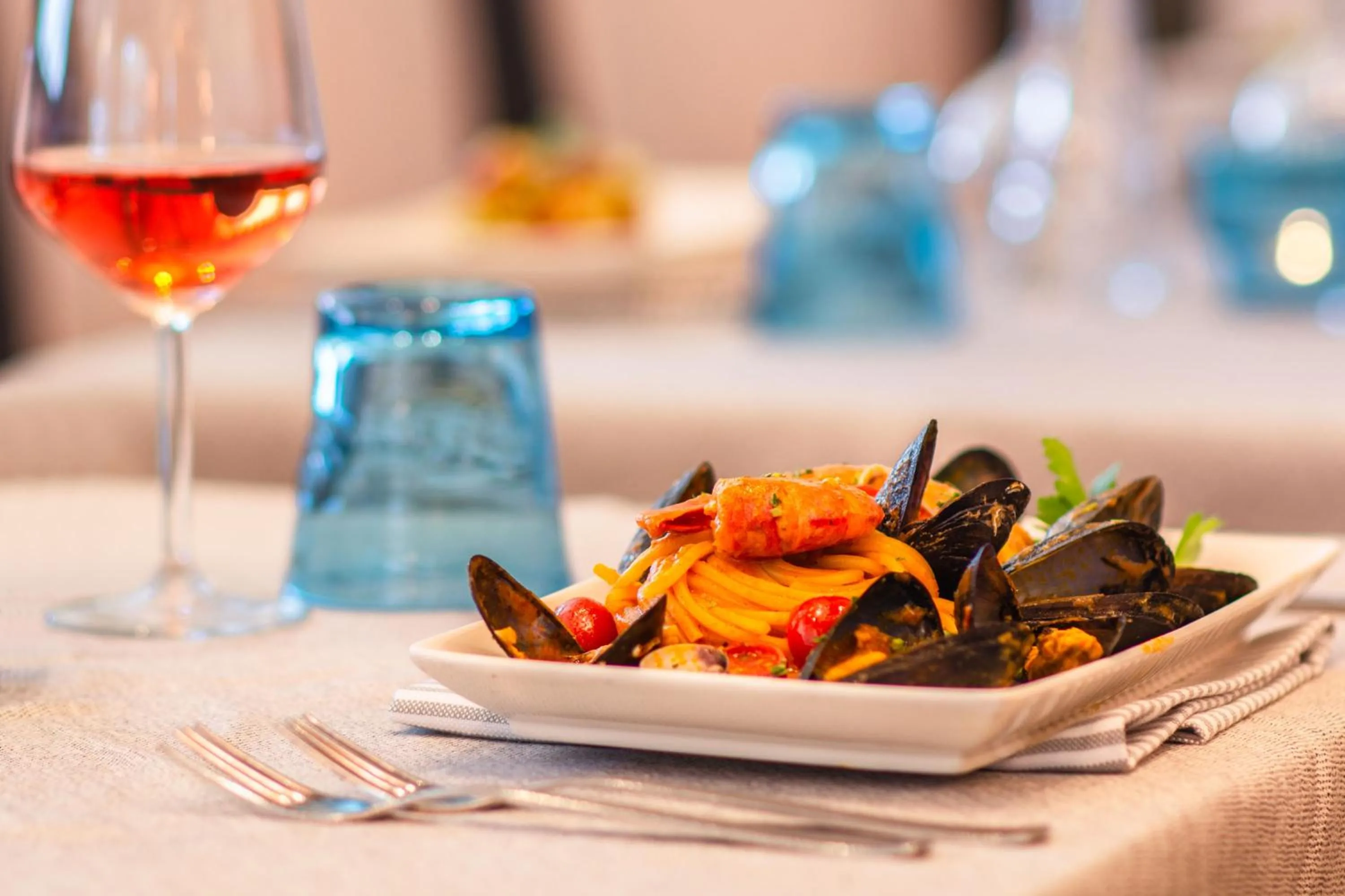 Food in Hotel Doriana