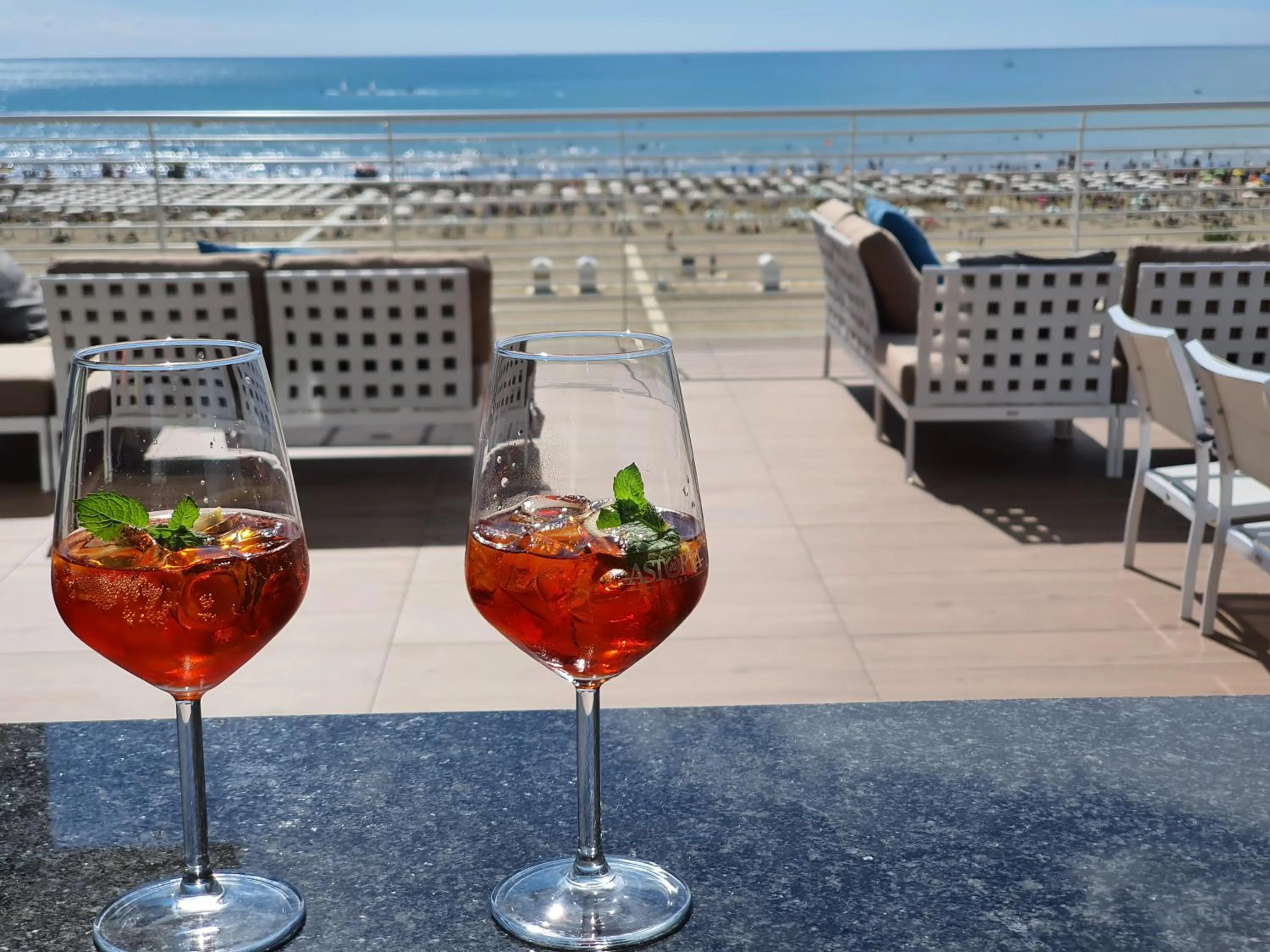 Balcony/Terrace in Hotel Doriana