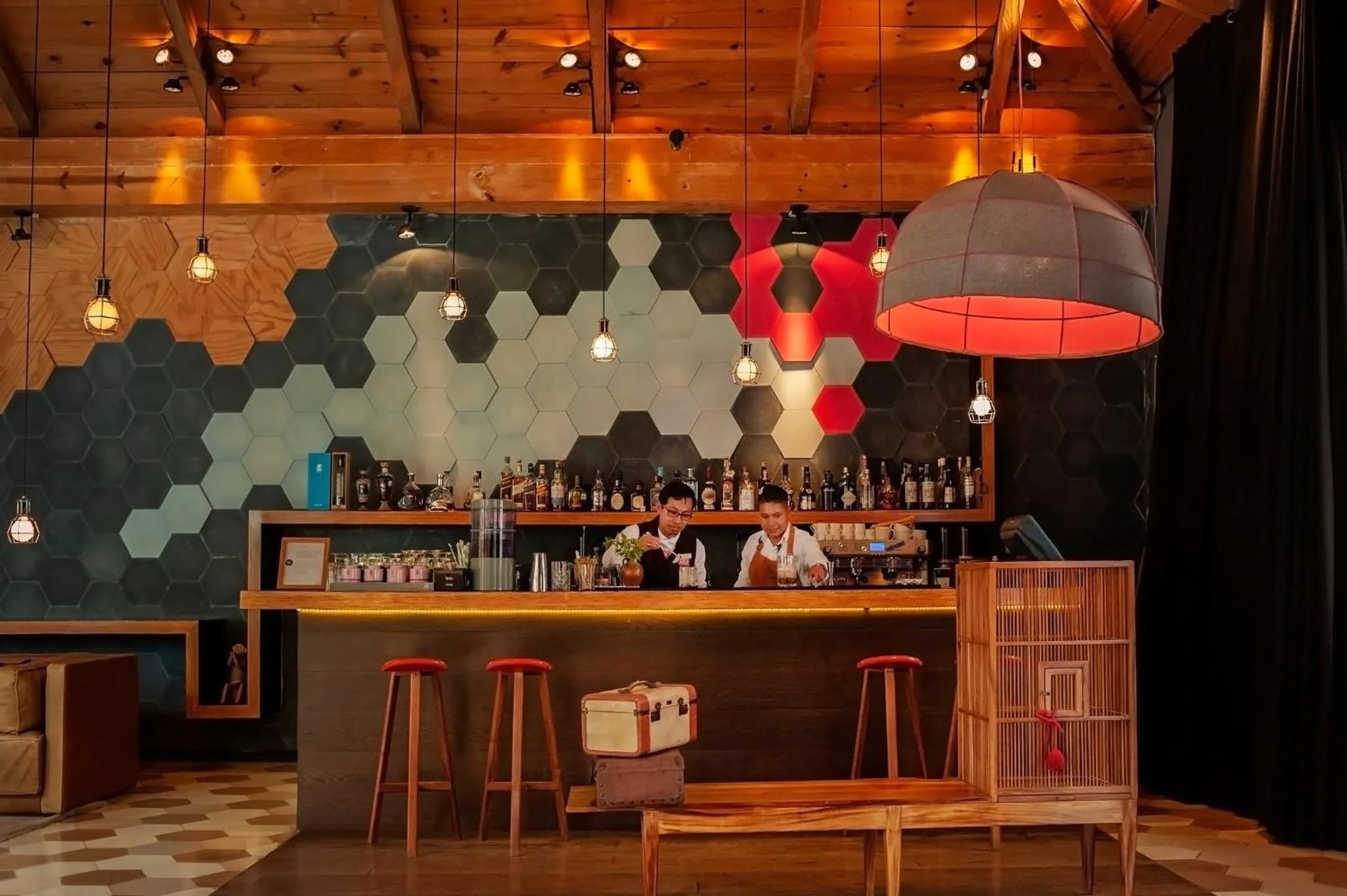 Lounge or bar in Hotel Bo