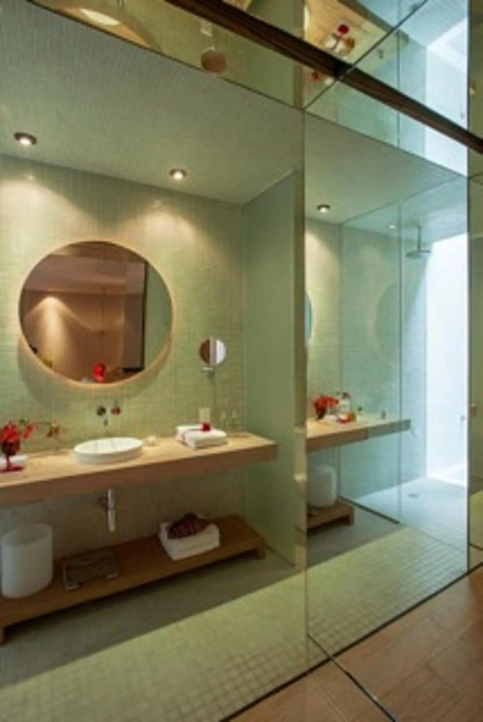 Bathroom in Hotel Bo