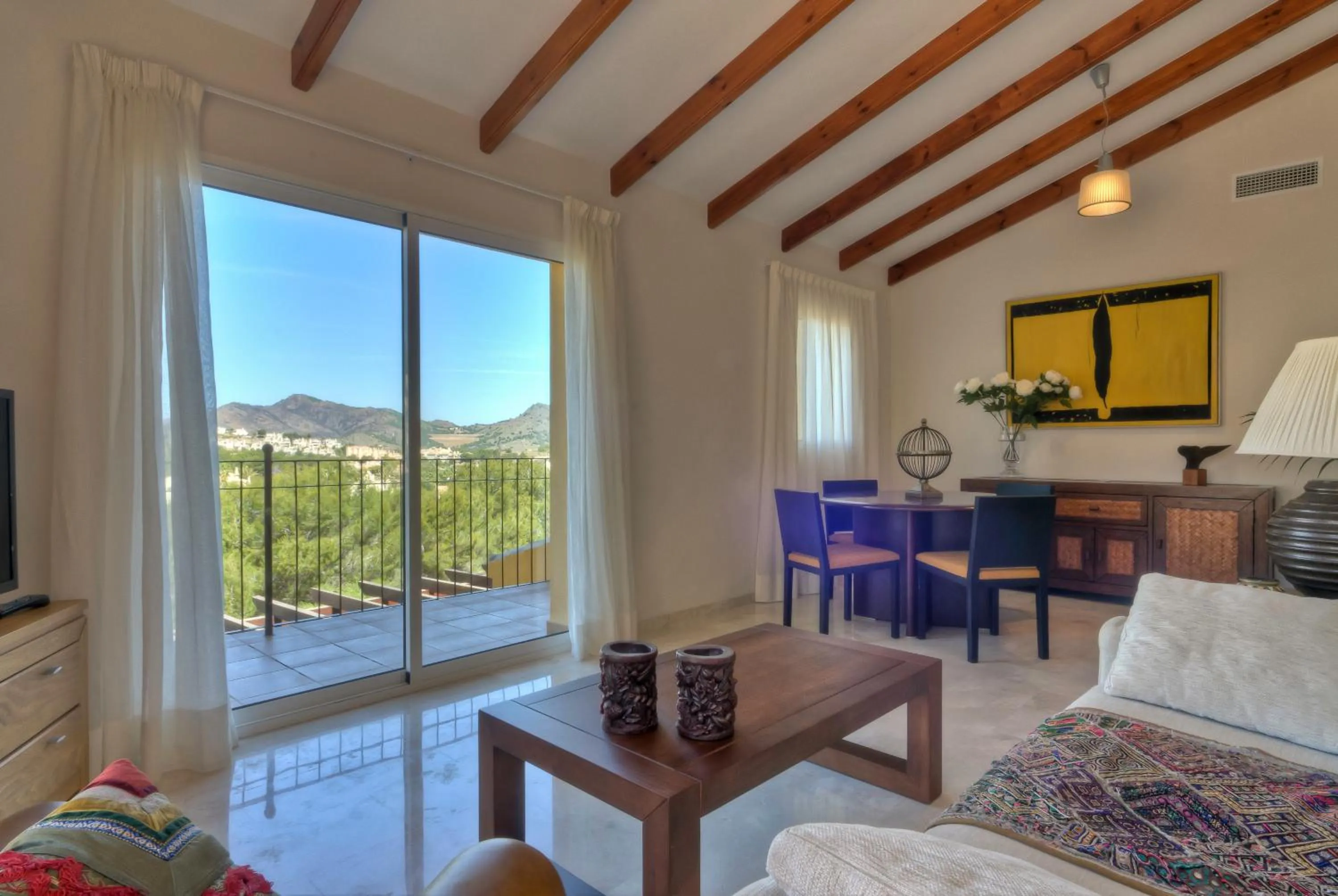Living room in Montemares Golf Luxury Villas & Apartments at La Manga Club