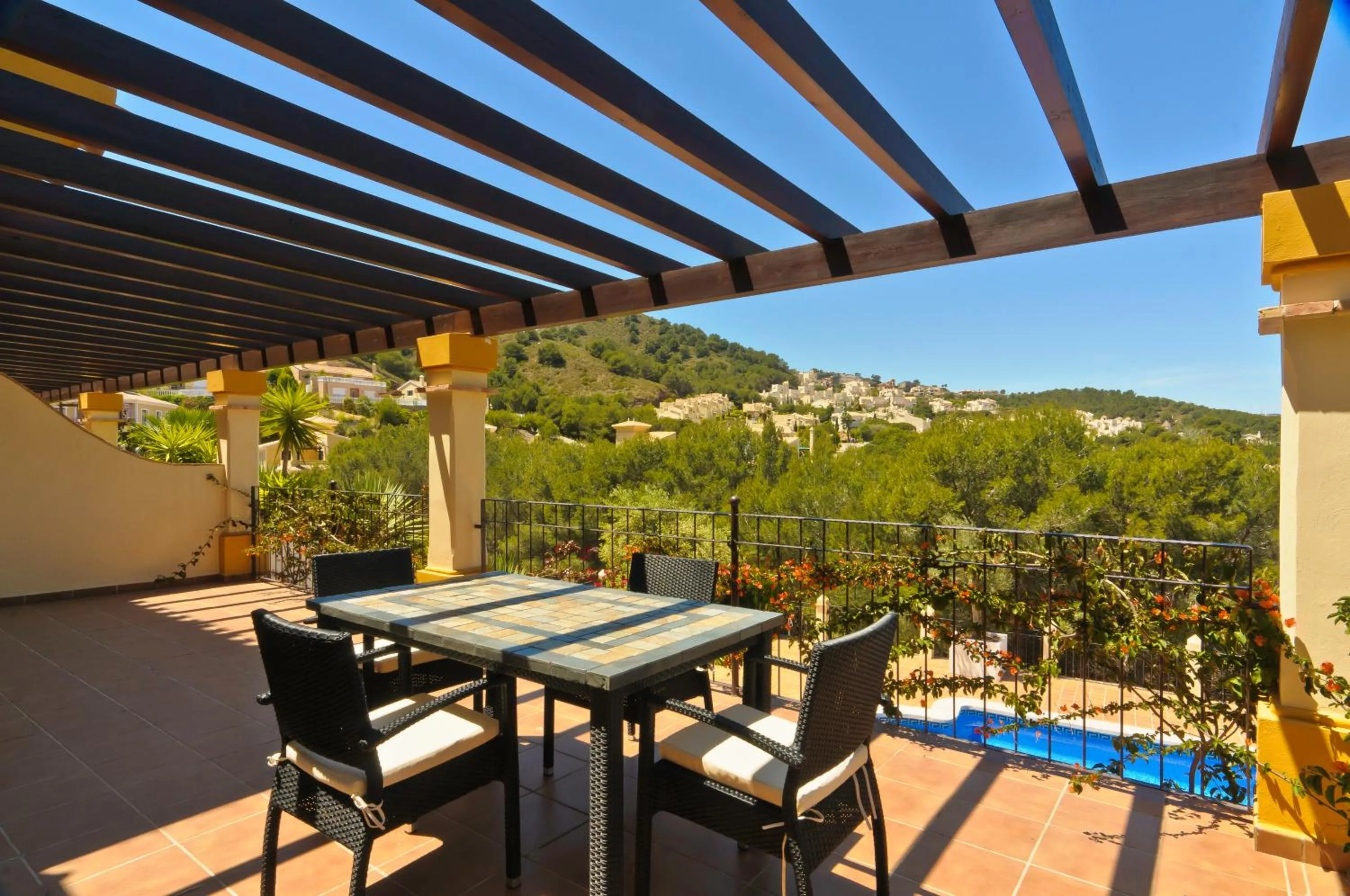 Balcony/Terrace in Montemares Golf Luxury Villas & Apartments at La Manga Club