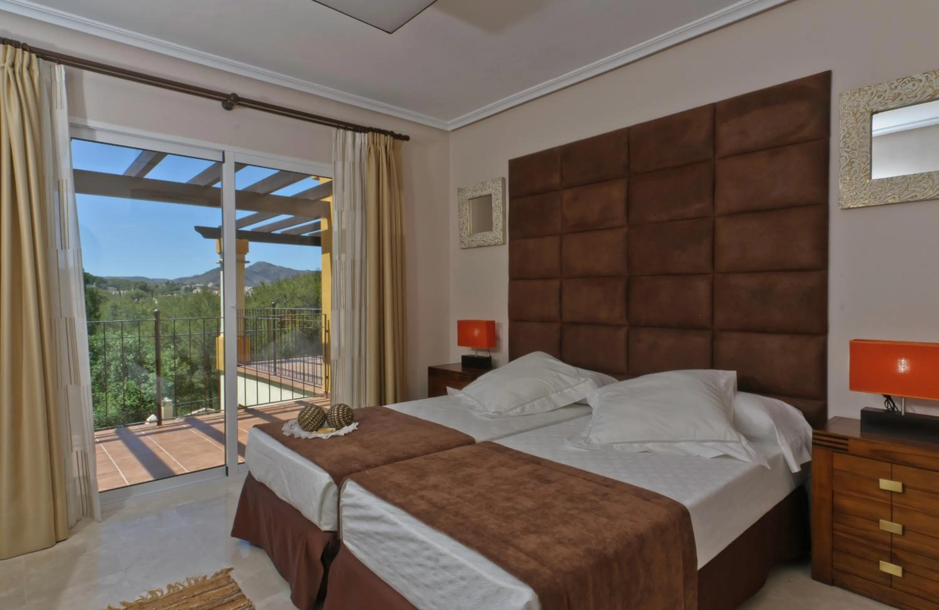 Bed in Montemares Golf Luxury Villas & Apartments at La Manga Club