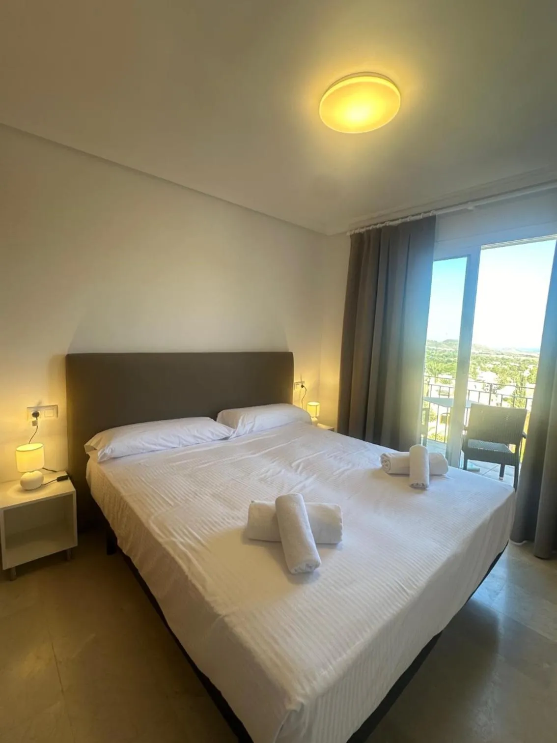 Bedroom, Bed in Montemares Golf Luxury Villas & Apartments at La Manga Club