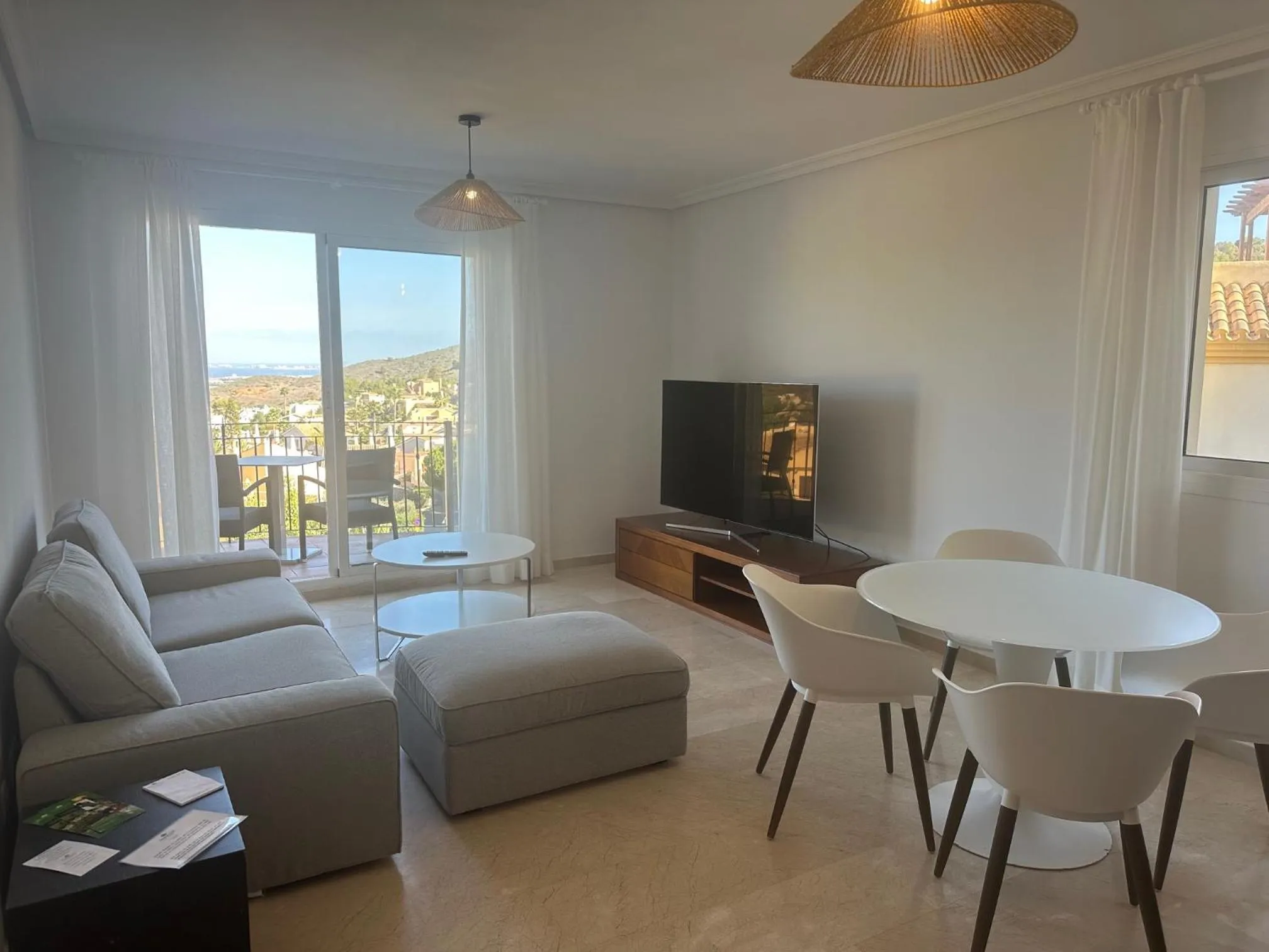 Living room in Montemares Golf Luxury Villas & Apartments at La Manga Club