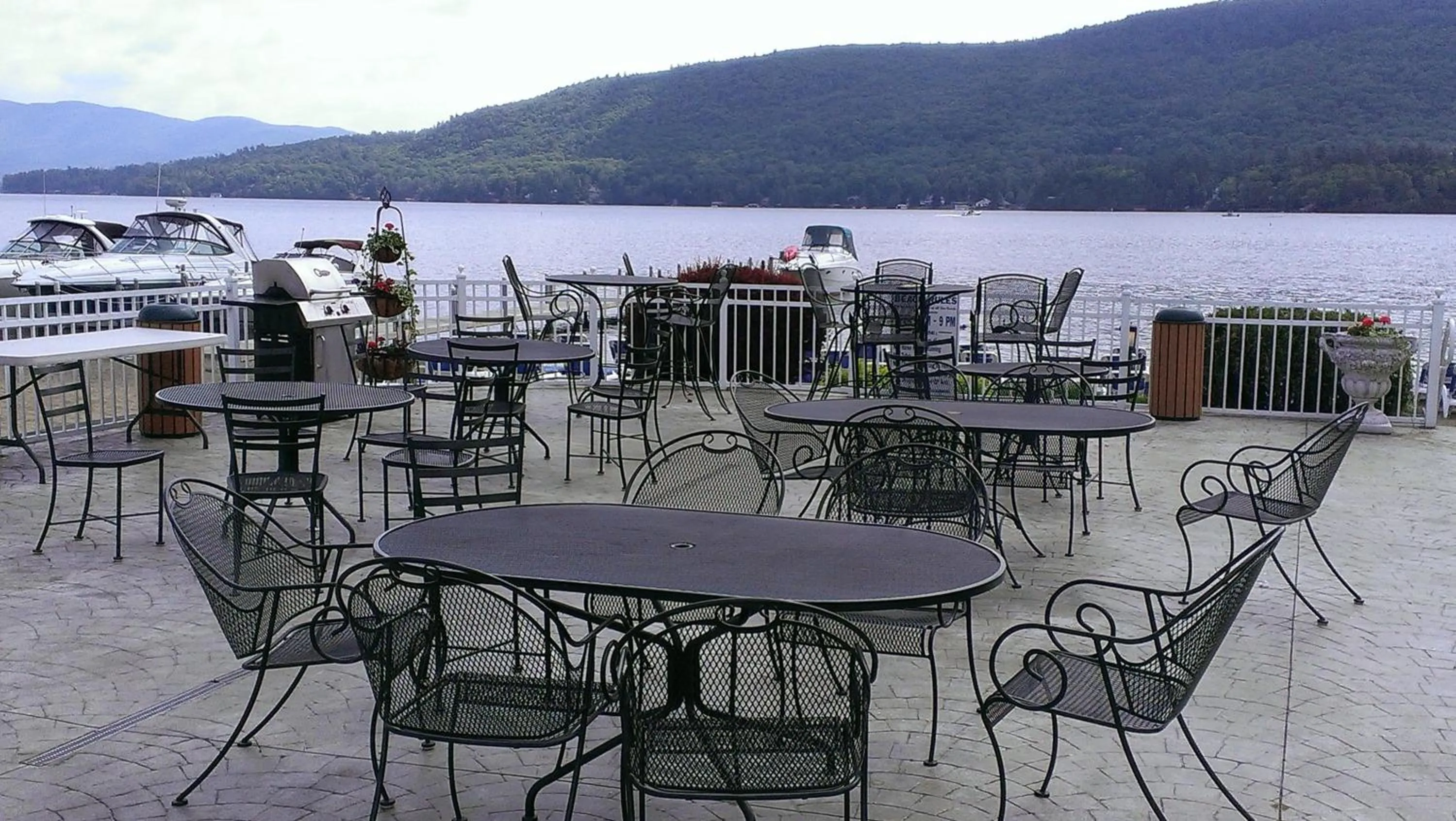 Patio in Marine Village Resort
