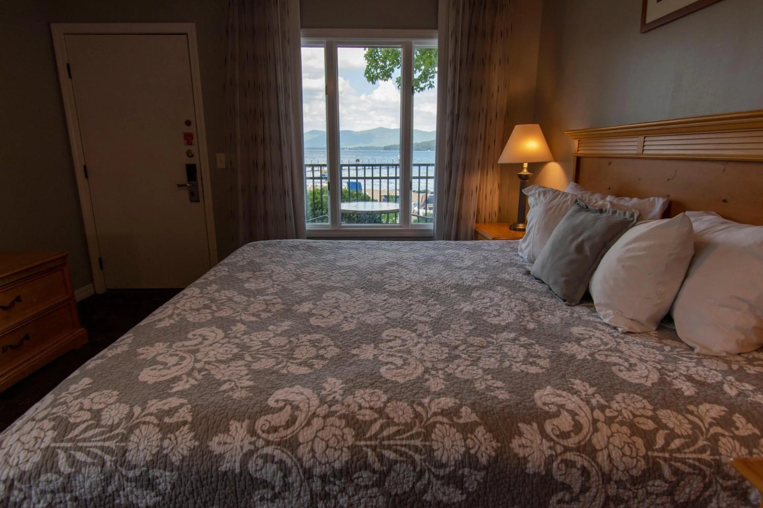 Bed in Marine Village Resort