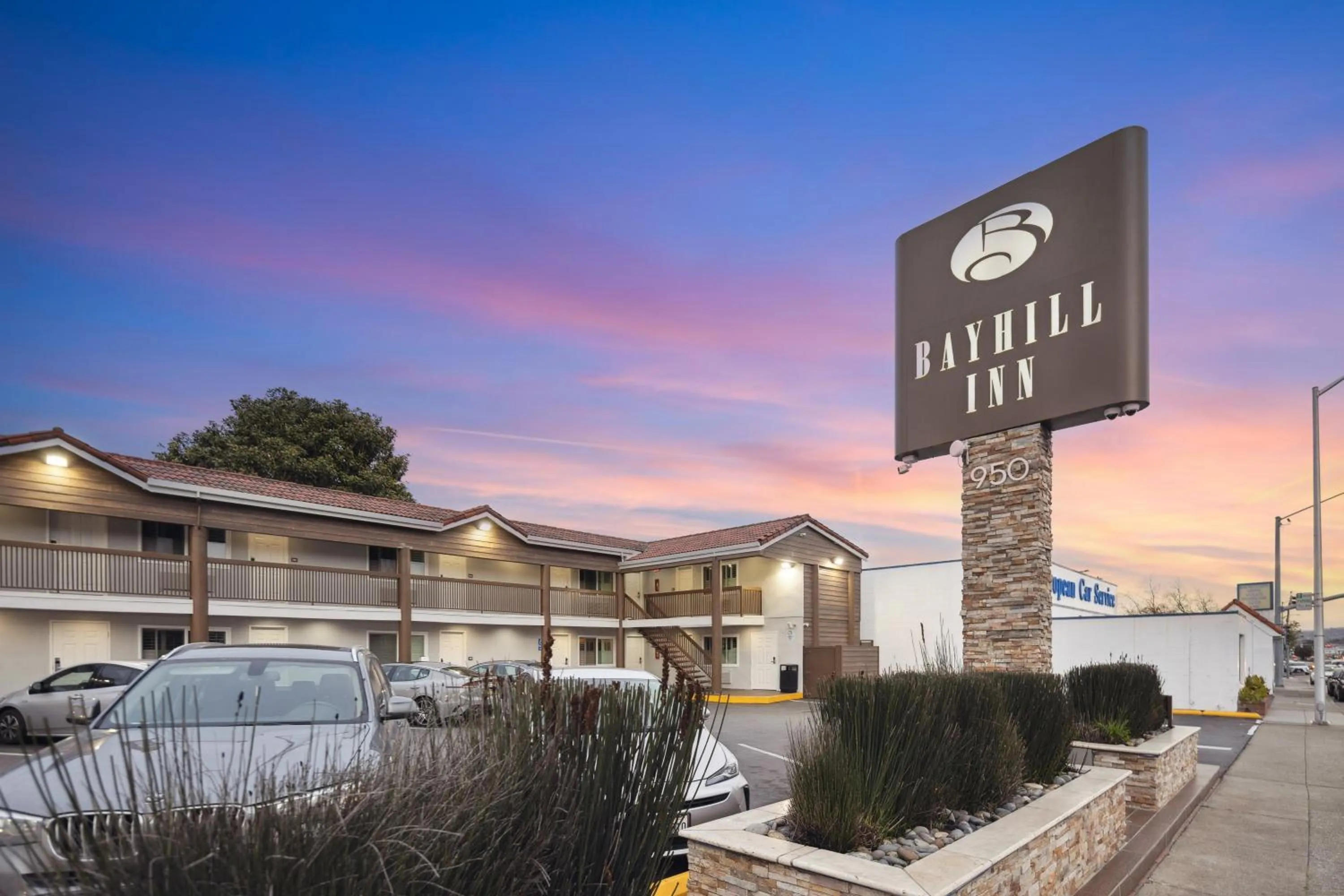 Street view in Bayhill Inn