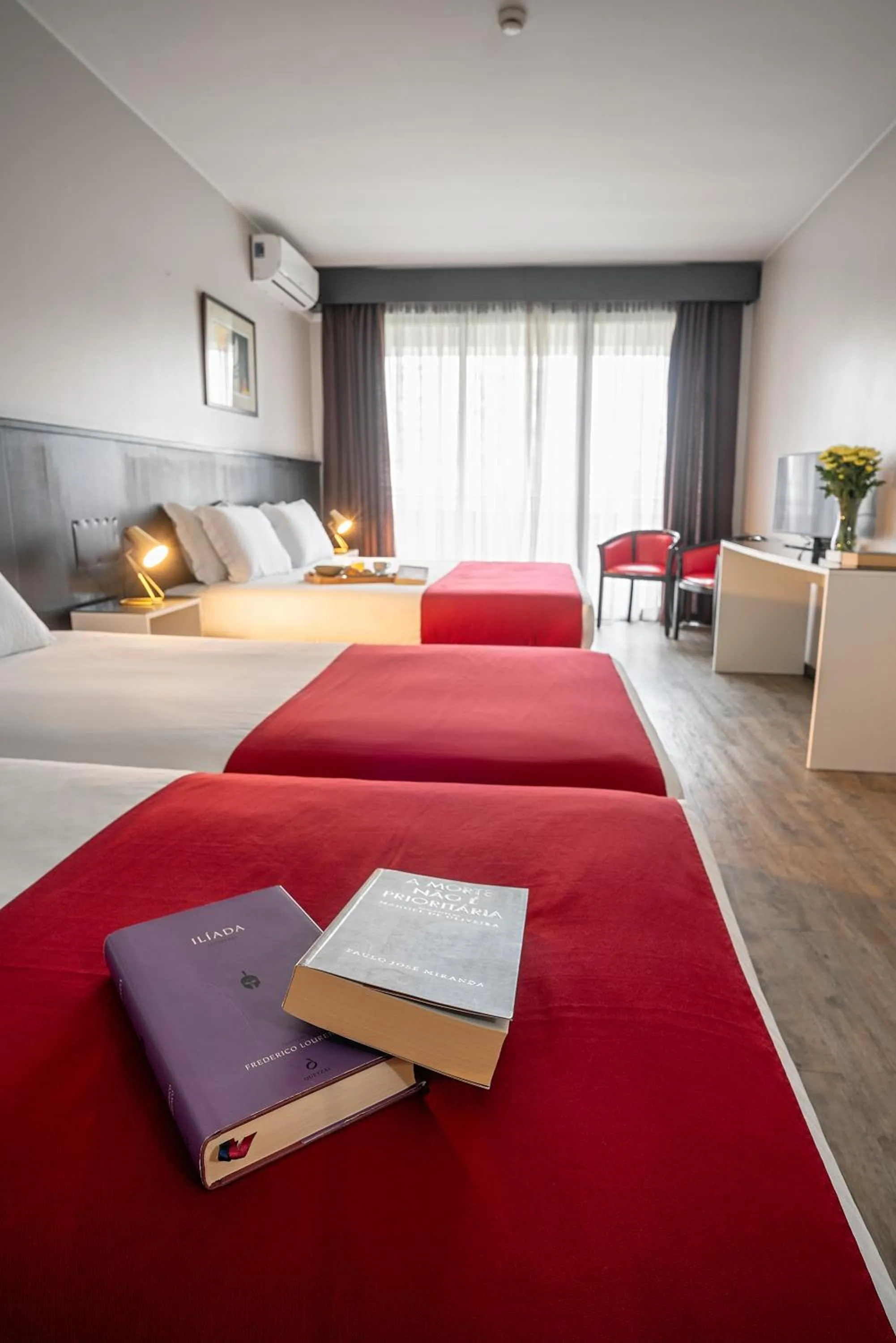 Bed in Hotel Estacão - Braga