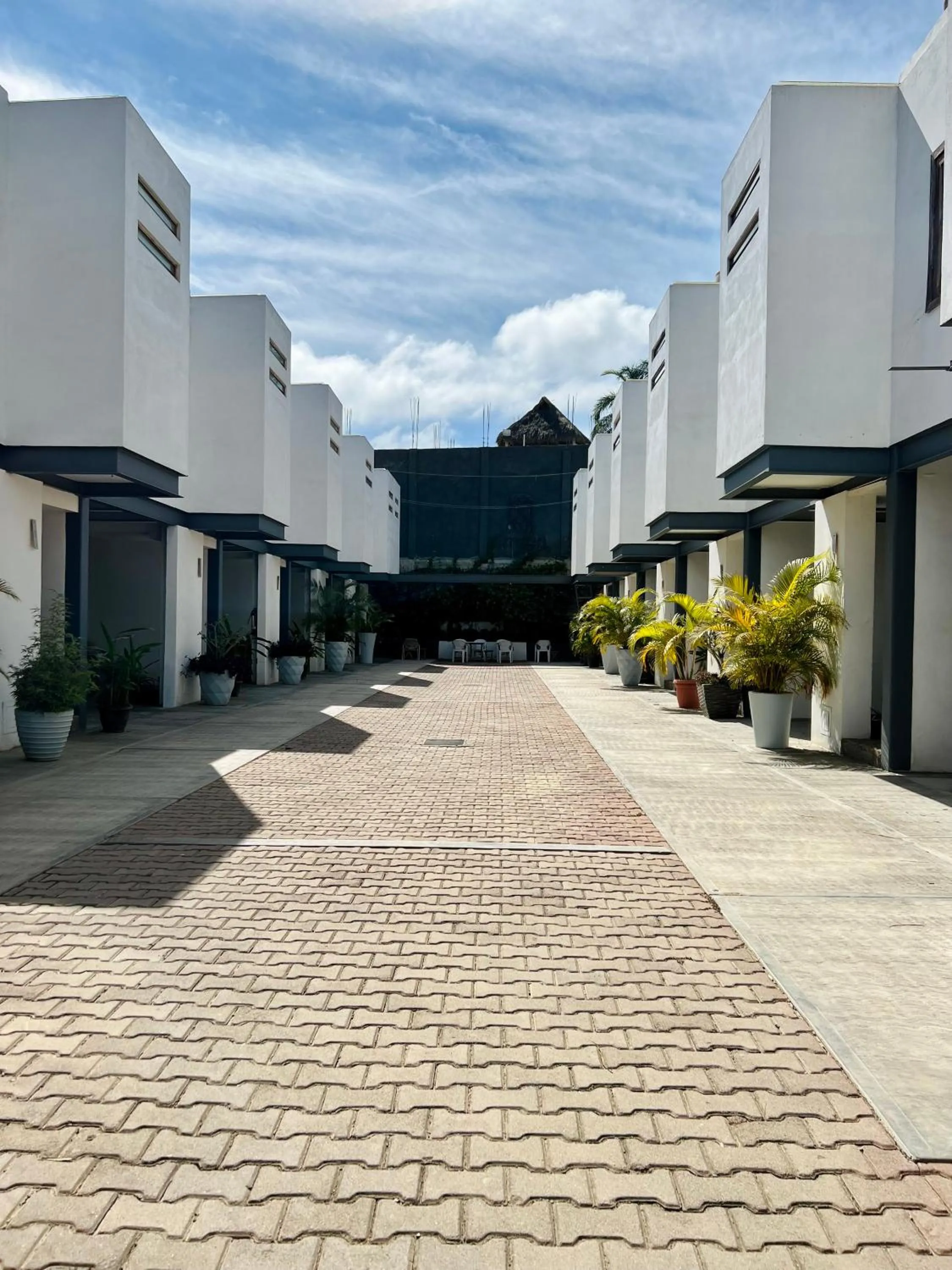 Patio in Hotel Samanu