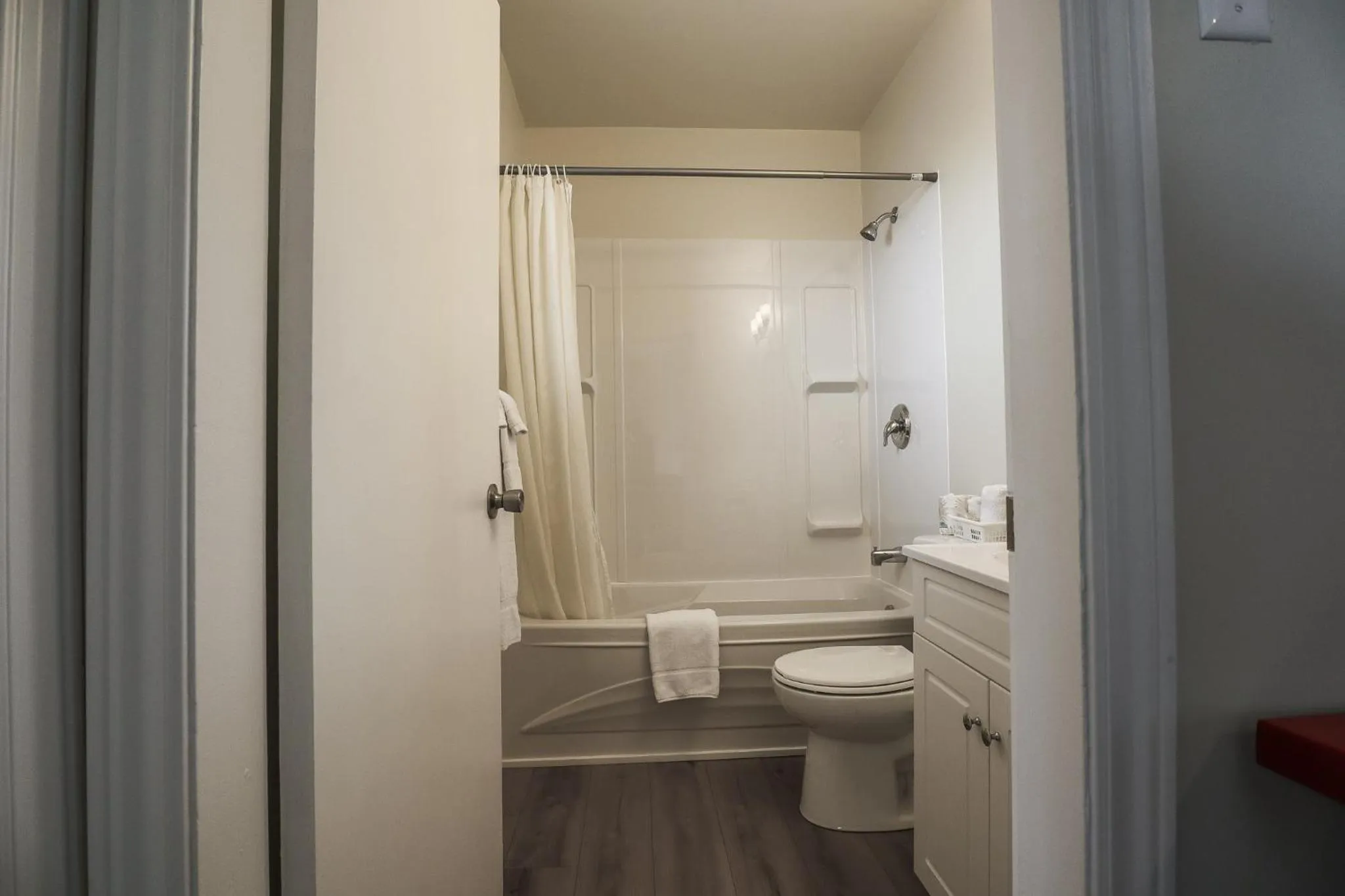 Bathroom in Atlantic Motel