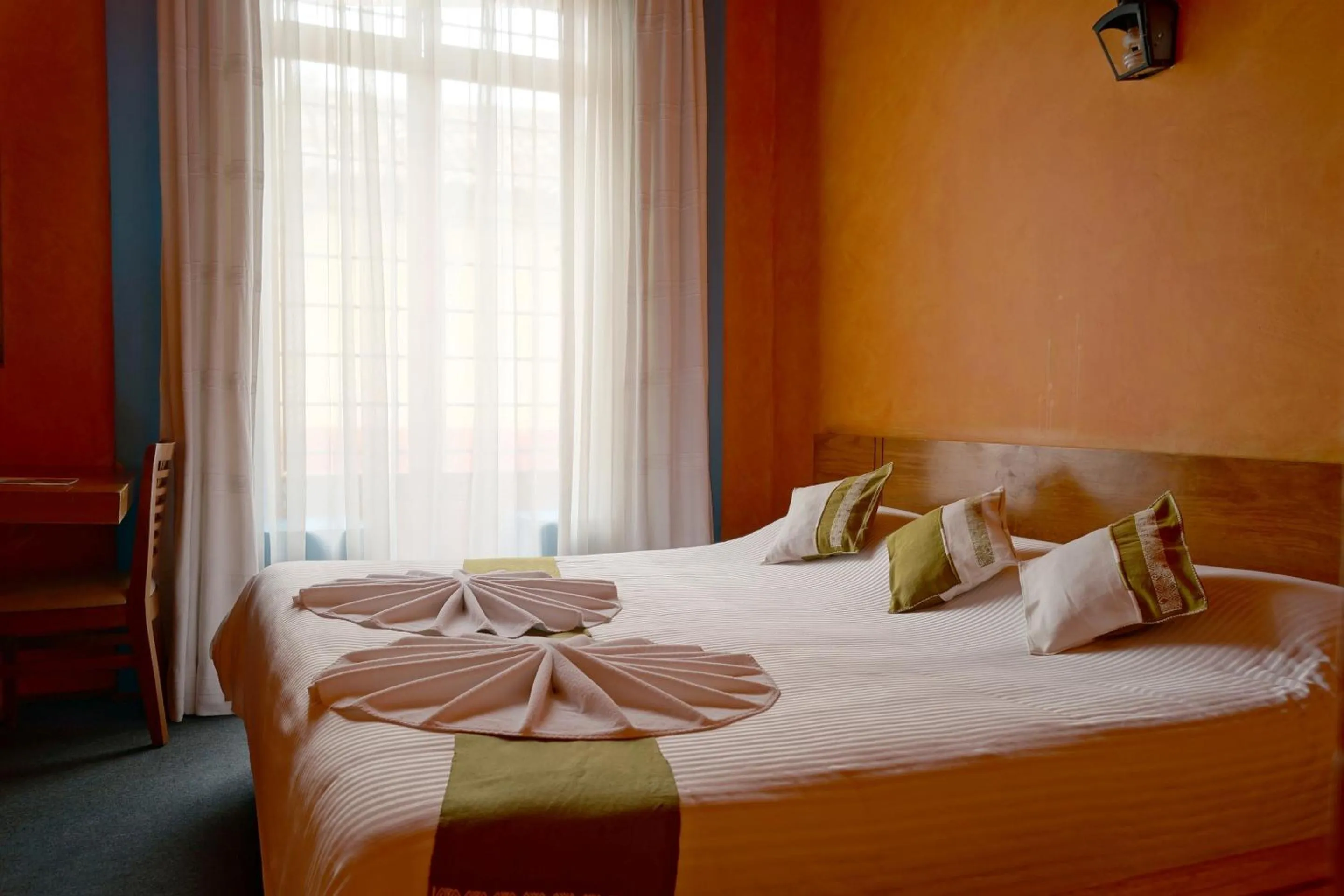 Bed in Hotel Posada El Paraíso