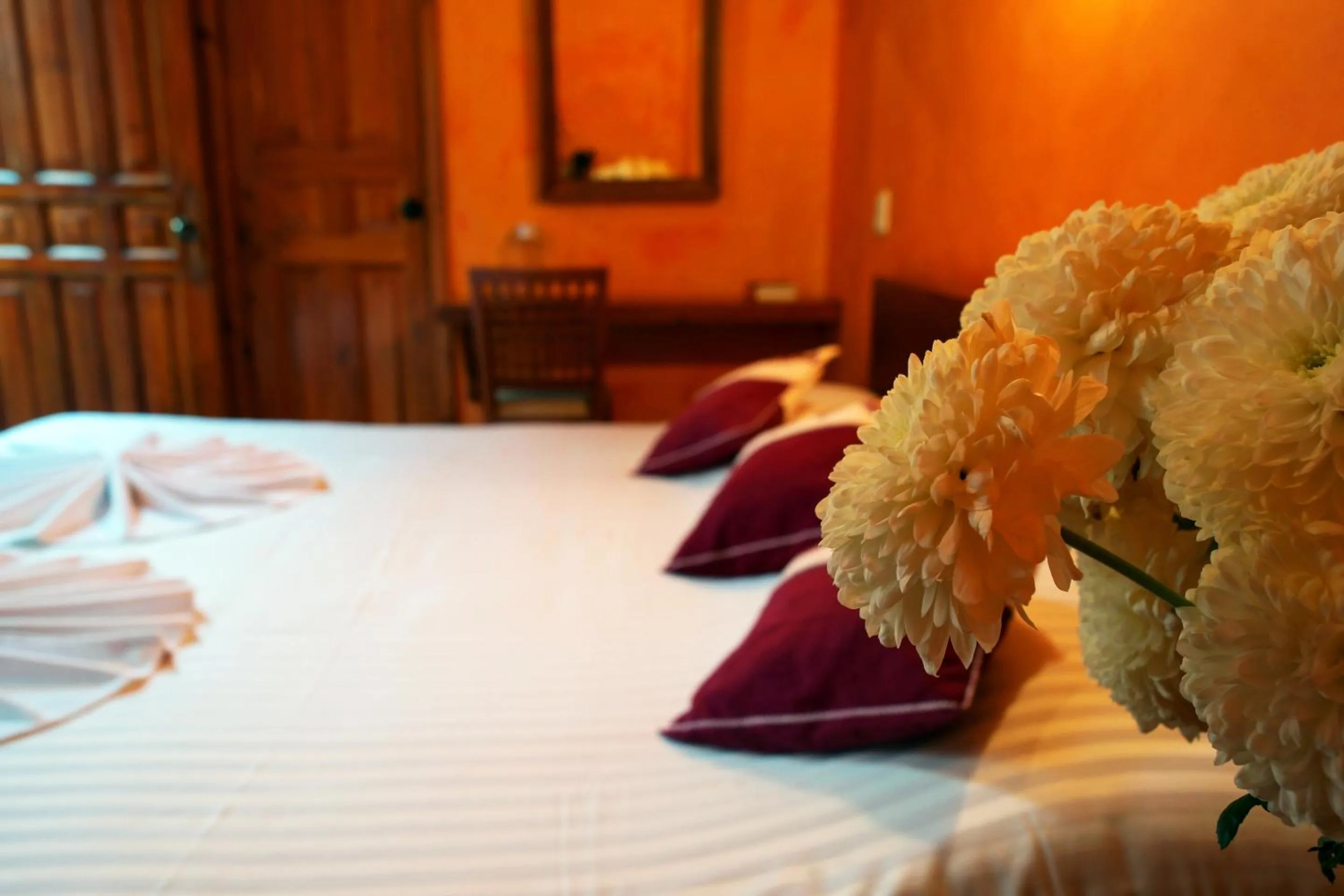 Bed in Hotel Posada El Paraíso