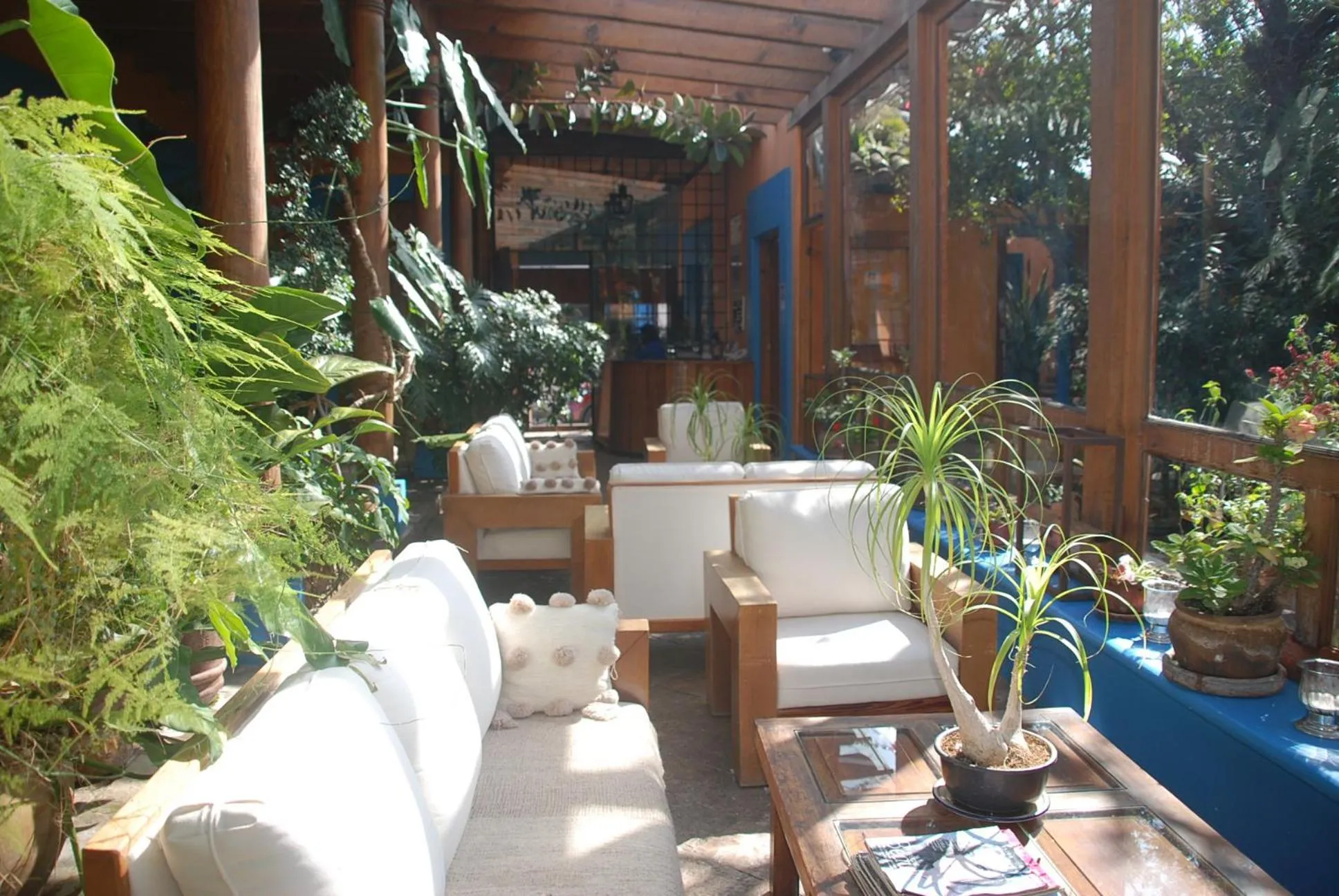 Living room in Hotel Posada El Paraíso