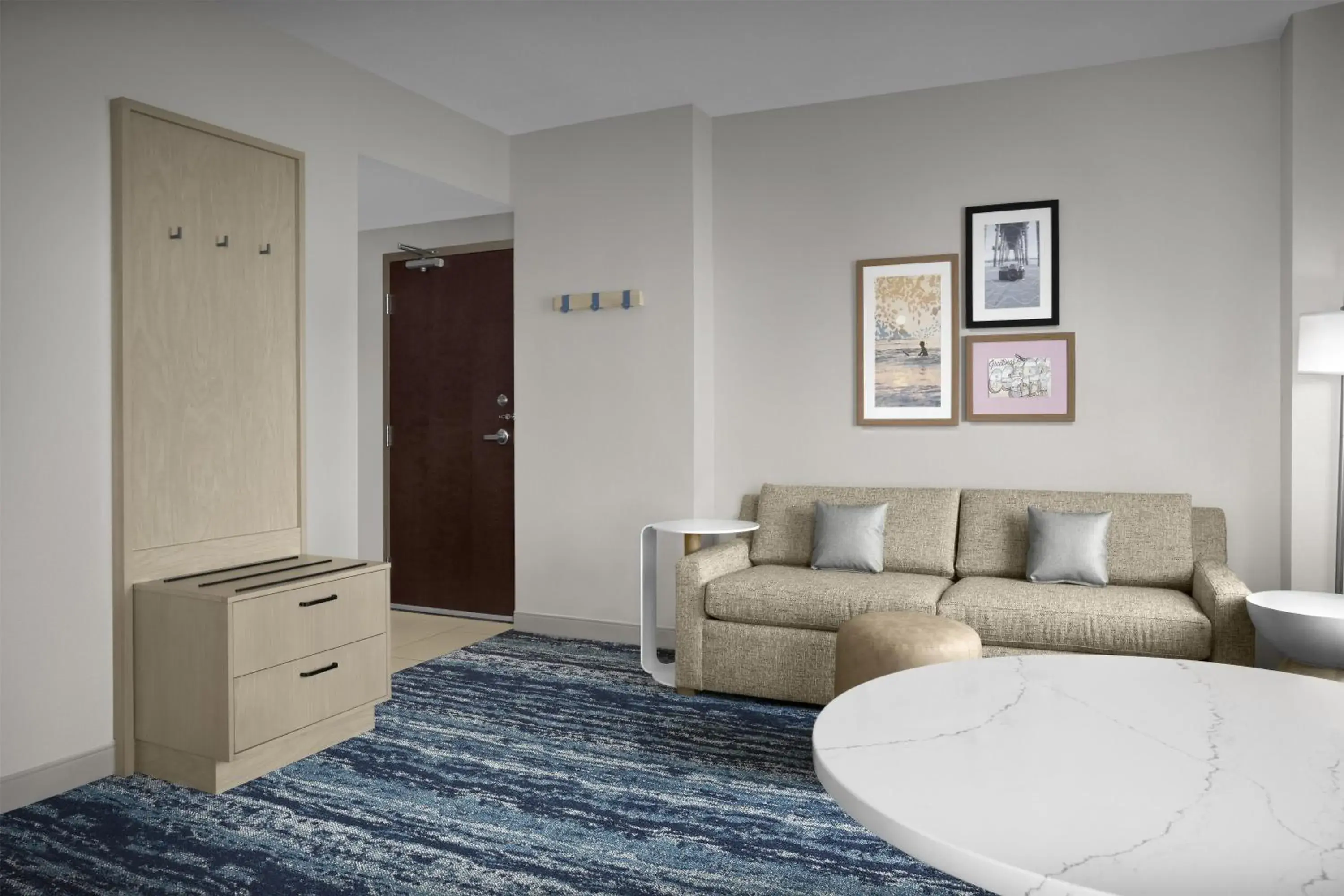 King Studio Suite - Non-Smoking in Hampton Inn & Suites Ocean City Bayfront-Convention Center King Studio Suite - Non-Smoking in Hampton Inn & Suites Ocean City Bayfront-Convention Center