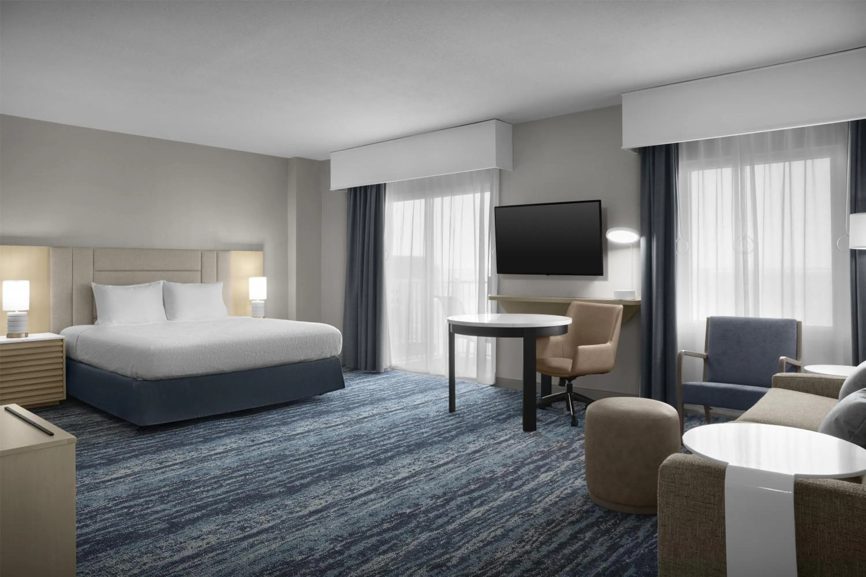 Bedroom, Bed in Hampton Inn & Suites Ocean City Bayfront-Convention Center