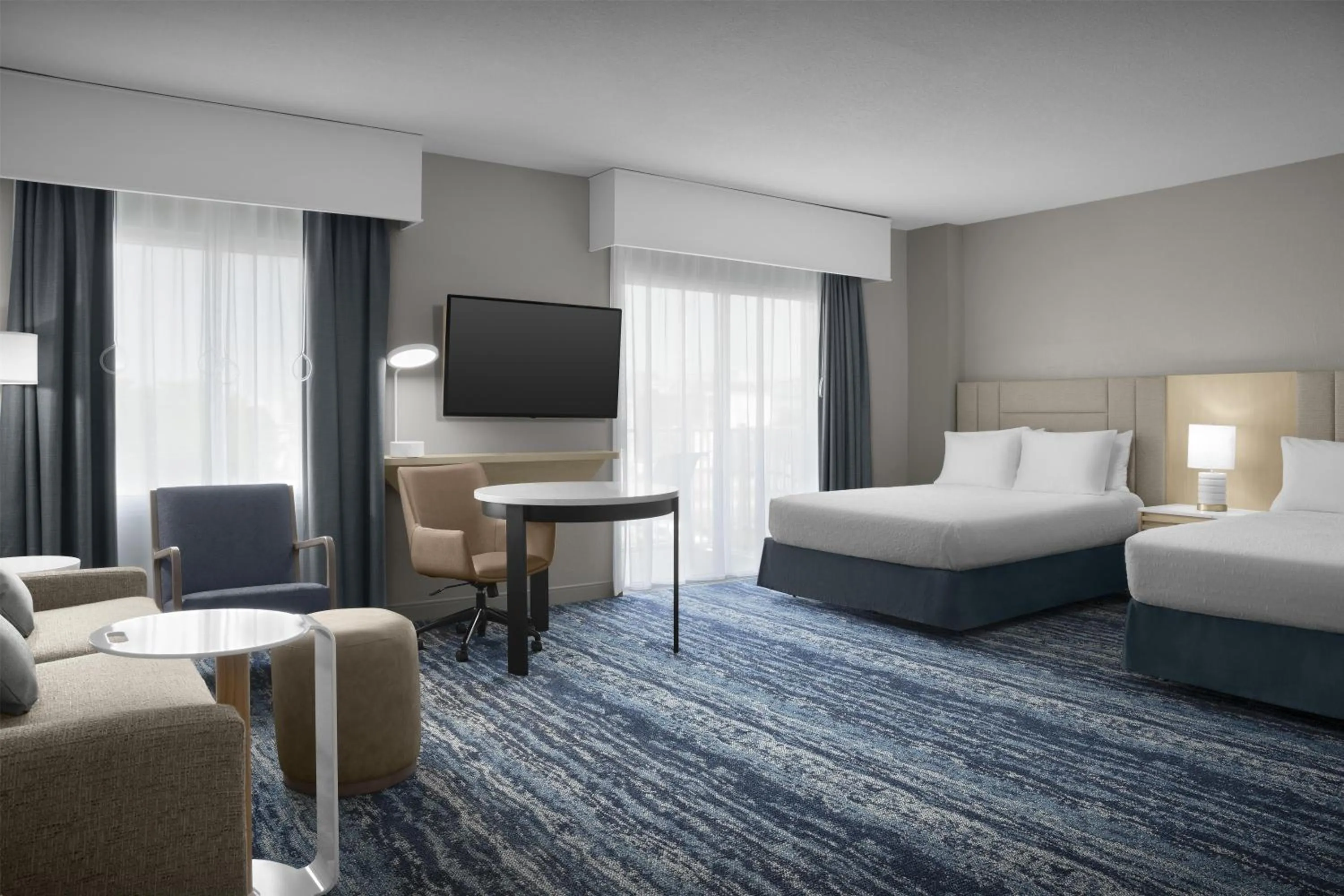 Bedroom, Bed in Hampton Inn & Suites Ocean City Bayfront-Convention Center