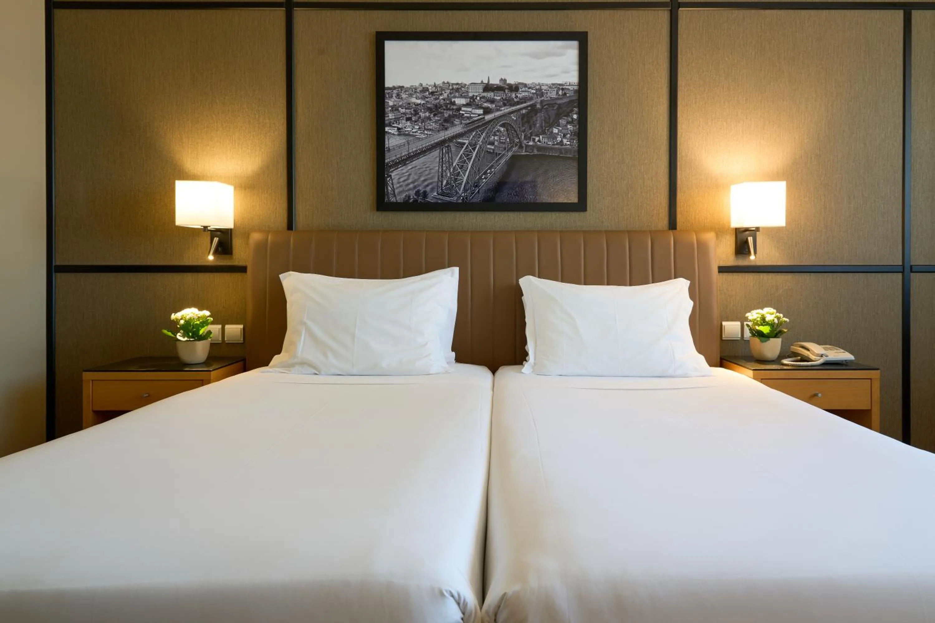 Bed in Portus Cale Hotel