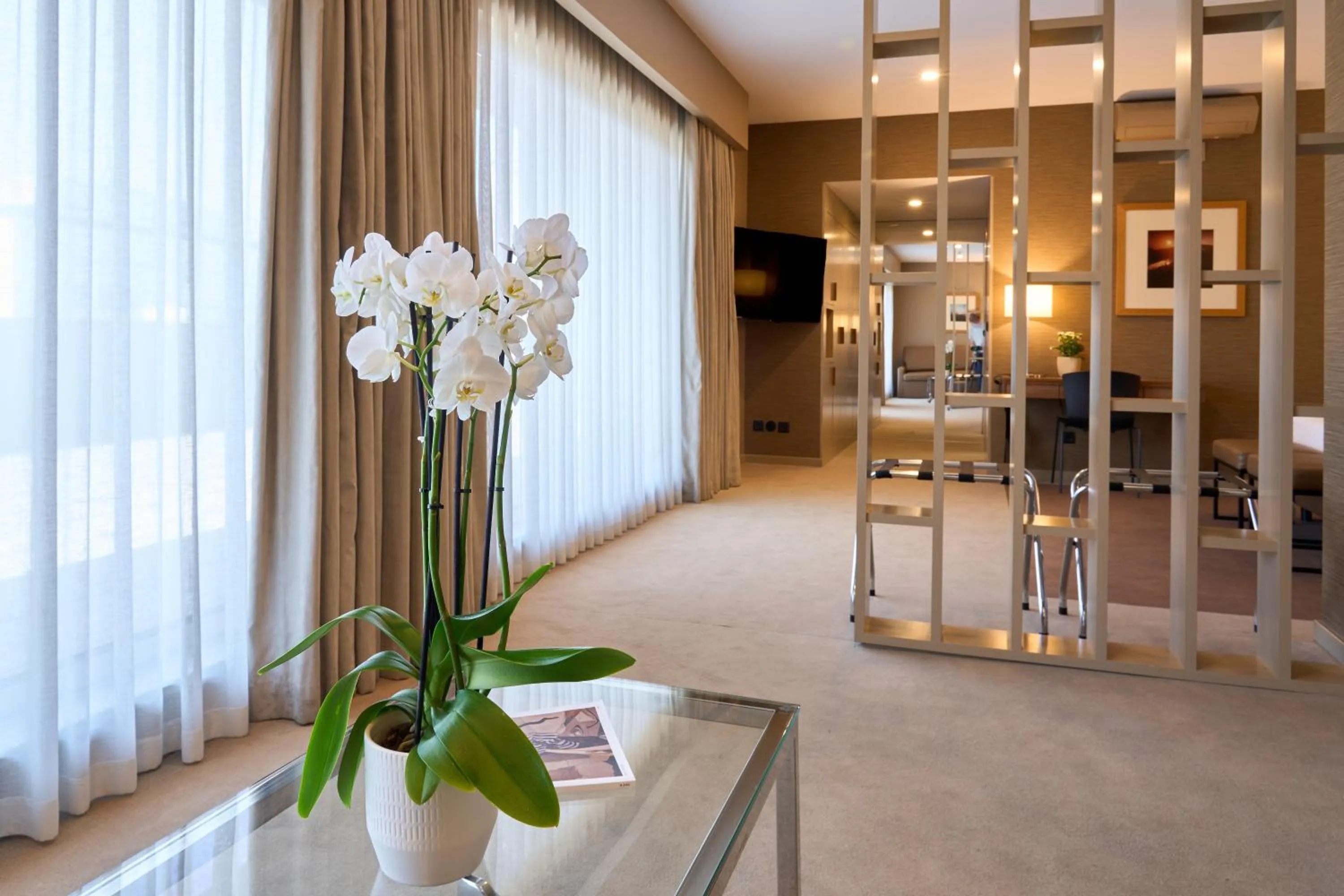 Living room in Portus Cale Hotel