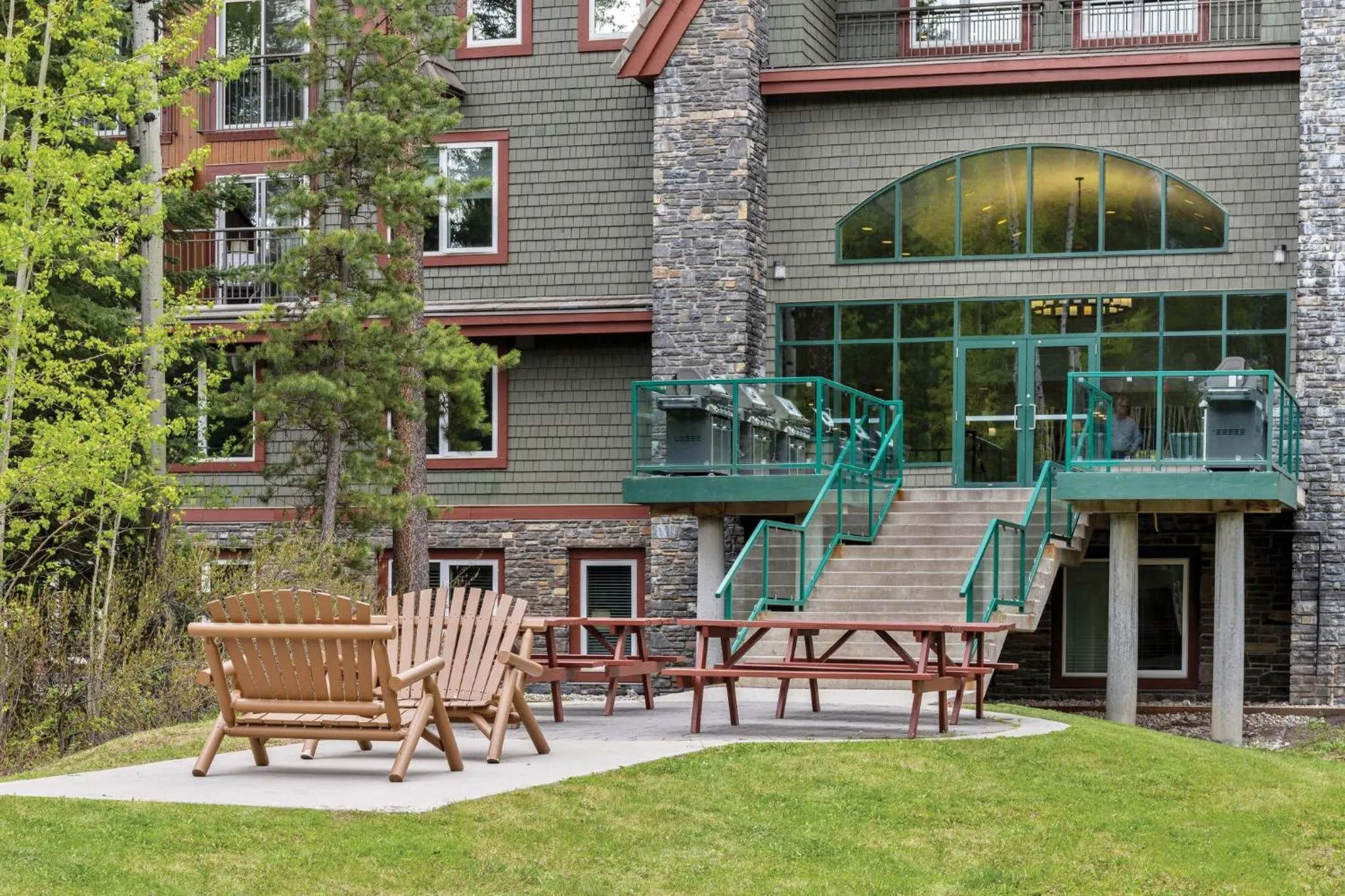 Property building in WorldMark Canmore-Banff
