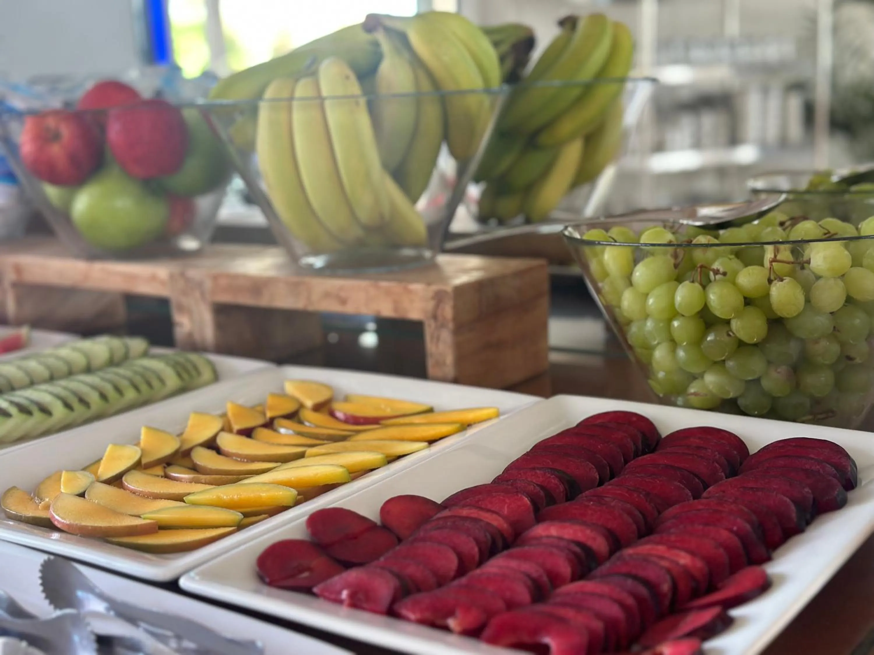 Buffet breakfast in Vila Luz